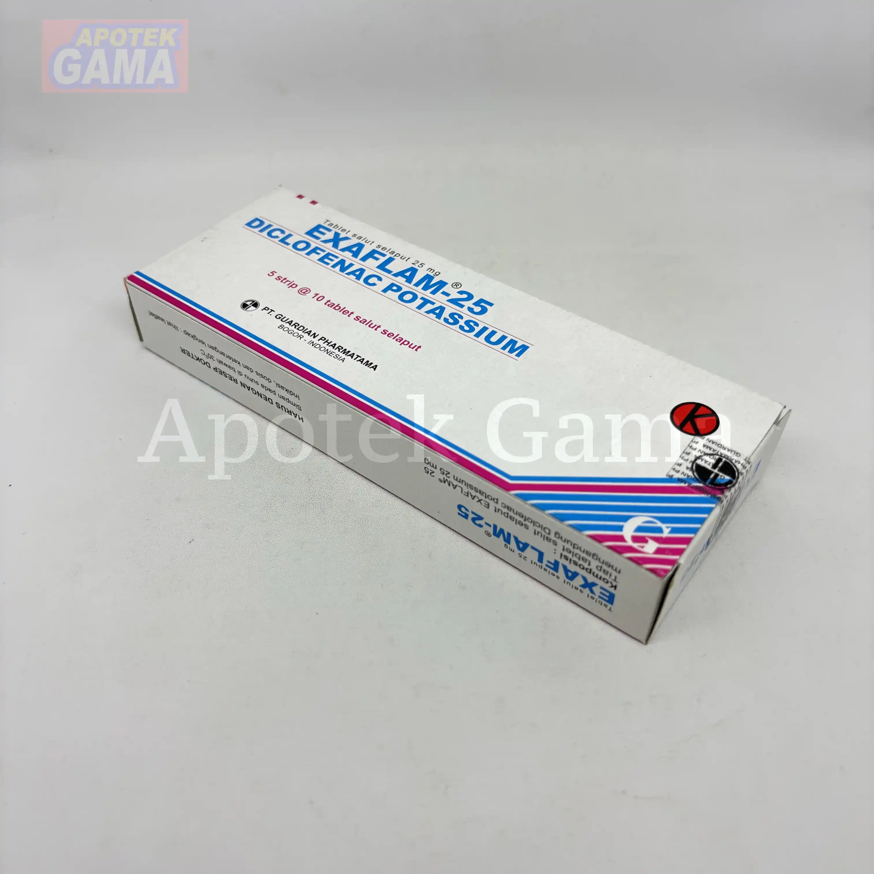 EXAFLAM TAB 25