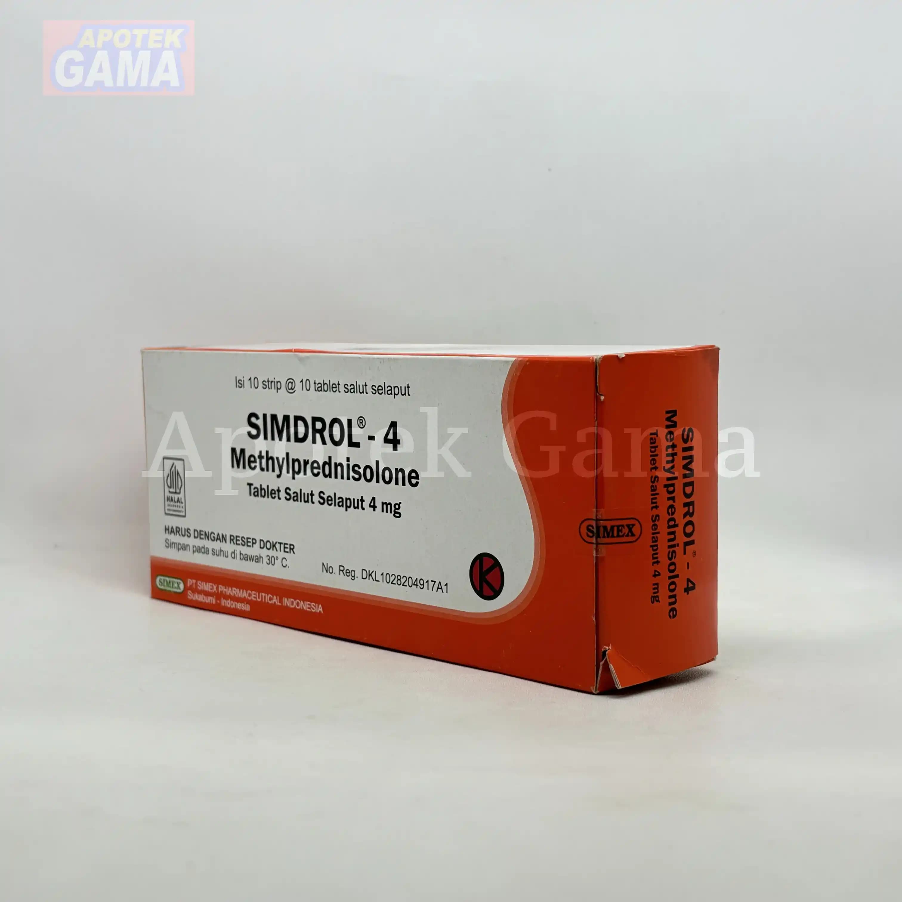 SIMDROL 4 MG TAB 2