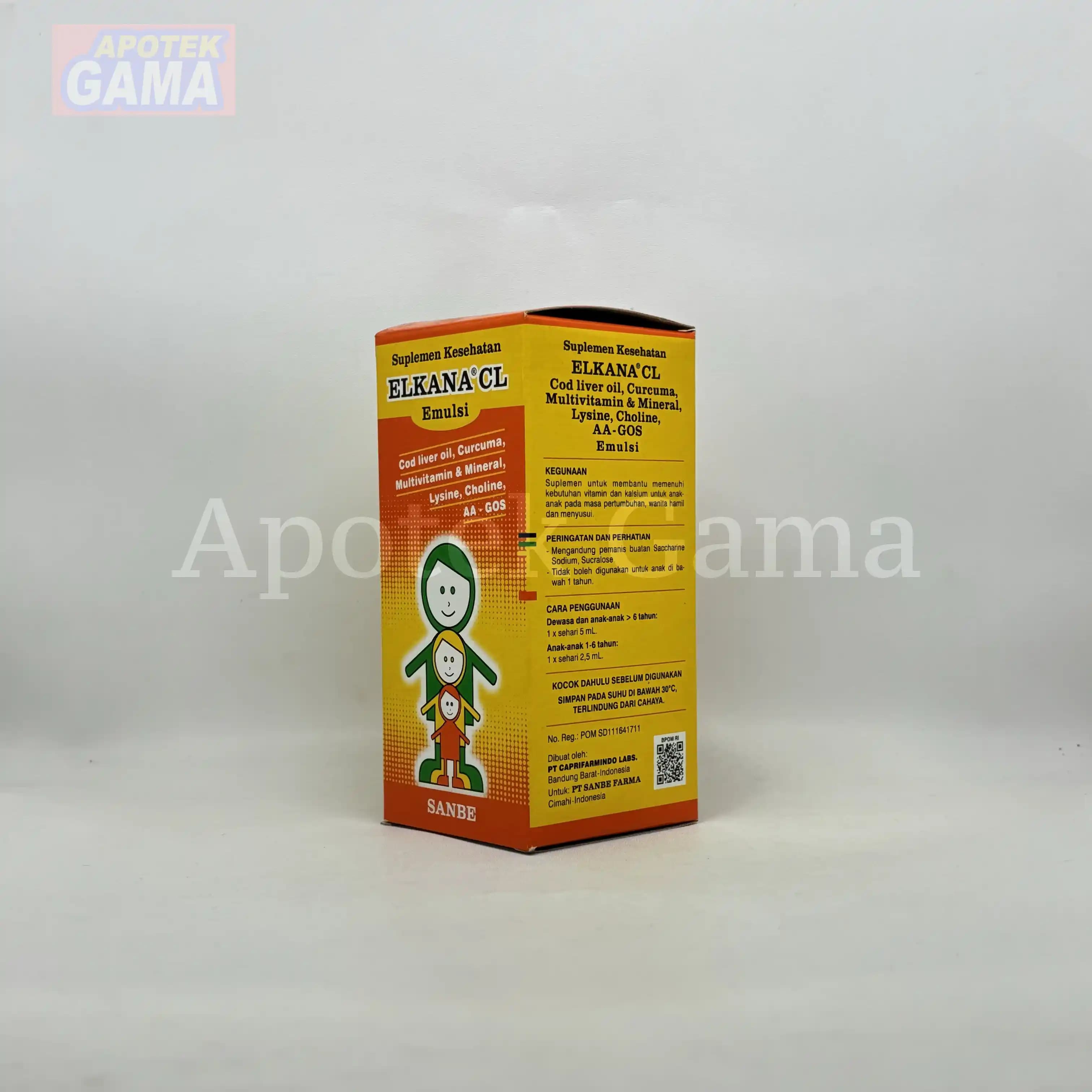 ELKANA CL EMULSI 120 ML SYR 4