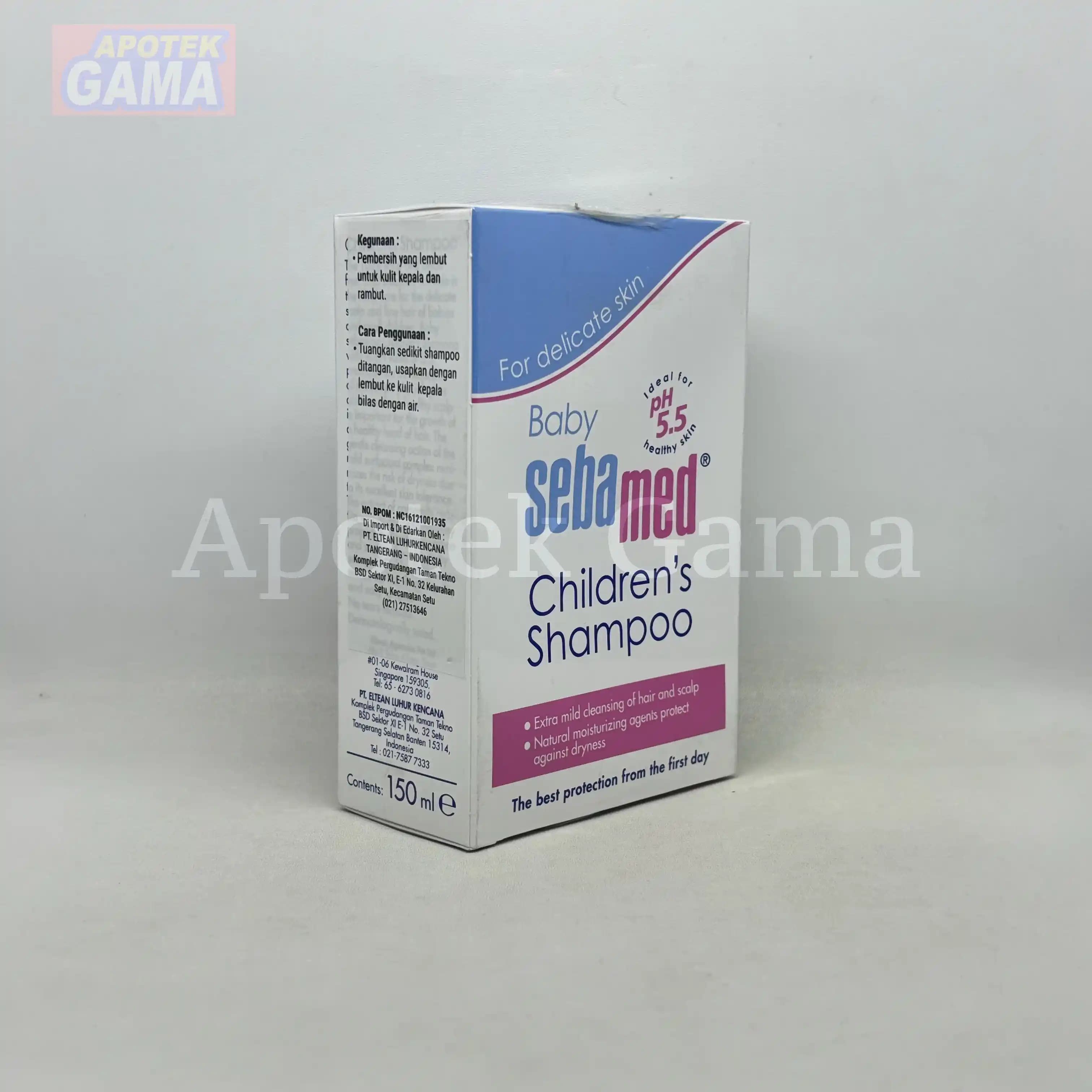 SEBAMED BABY SHAMPOO 150 ML 3