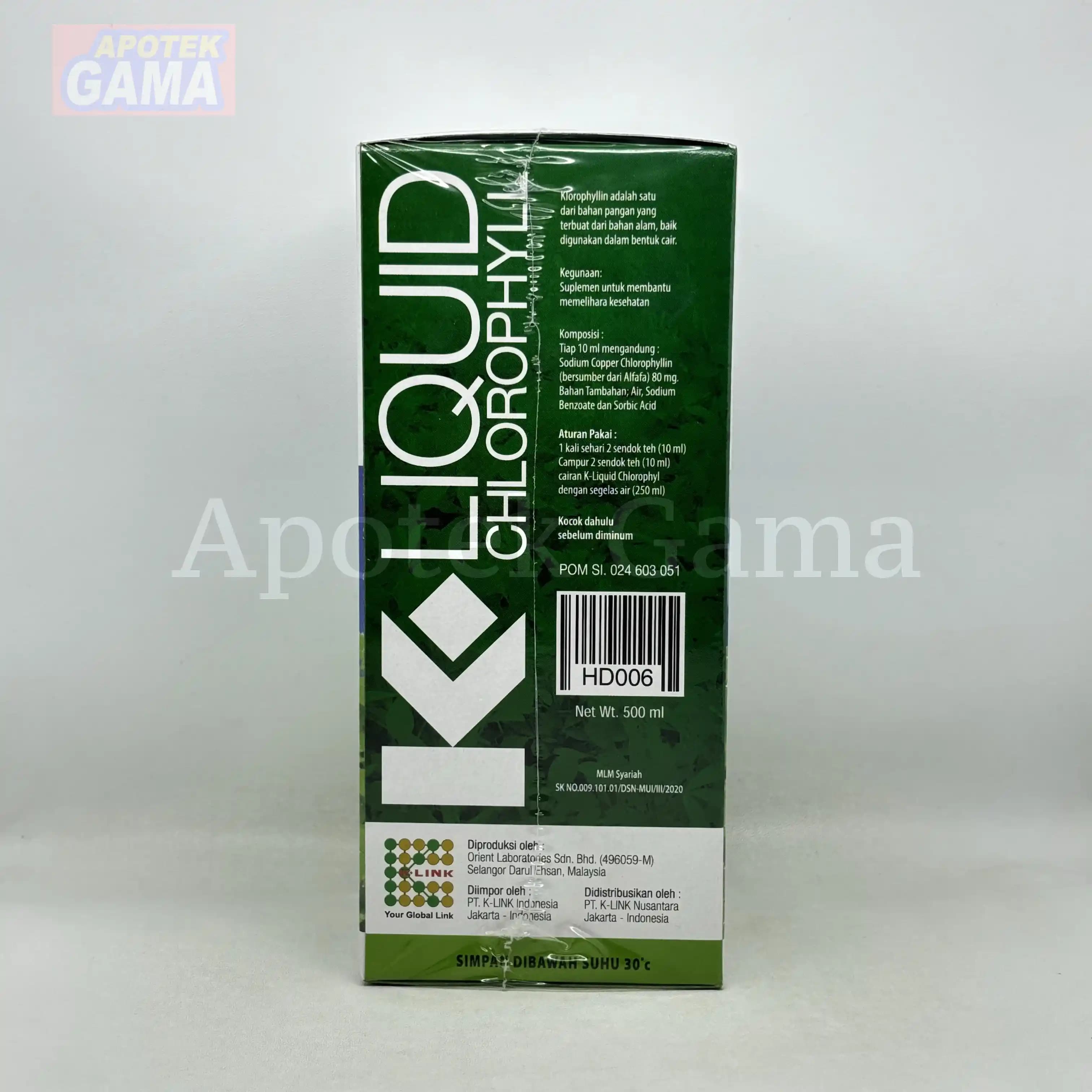 CHLOROPHYLL  500ML 5
