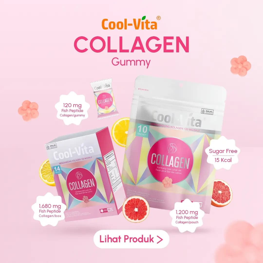 COOLVITA COLLAGEN GUMMY POUCH 10PCS 4