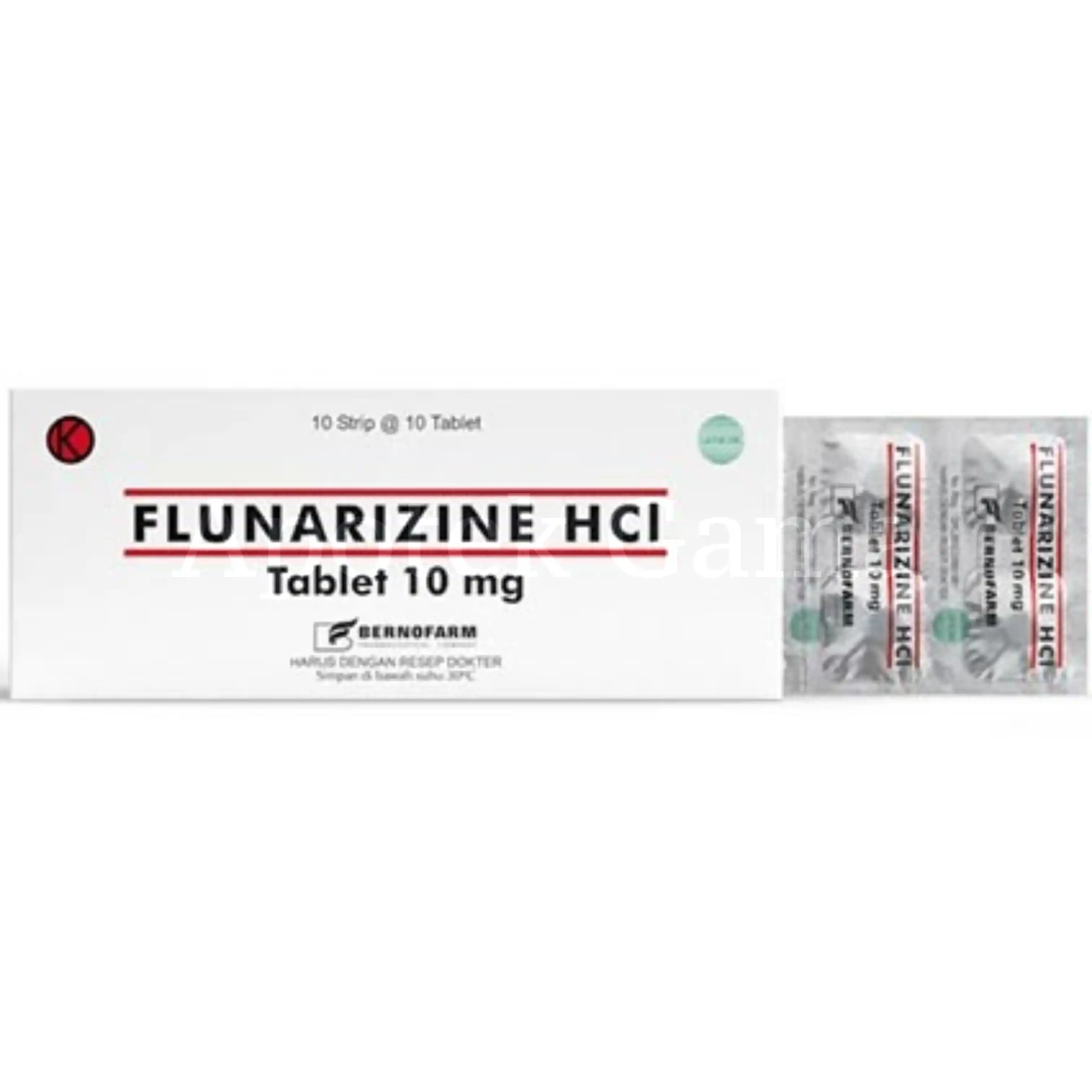 FLUNARIZINE 10MG/100TAB