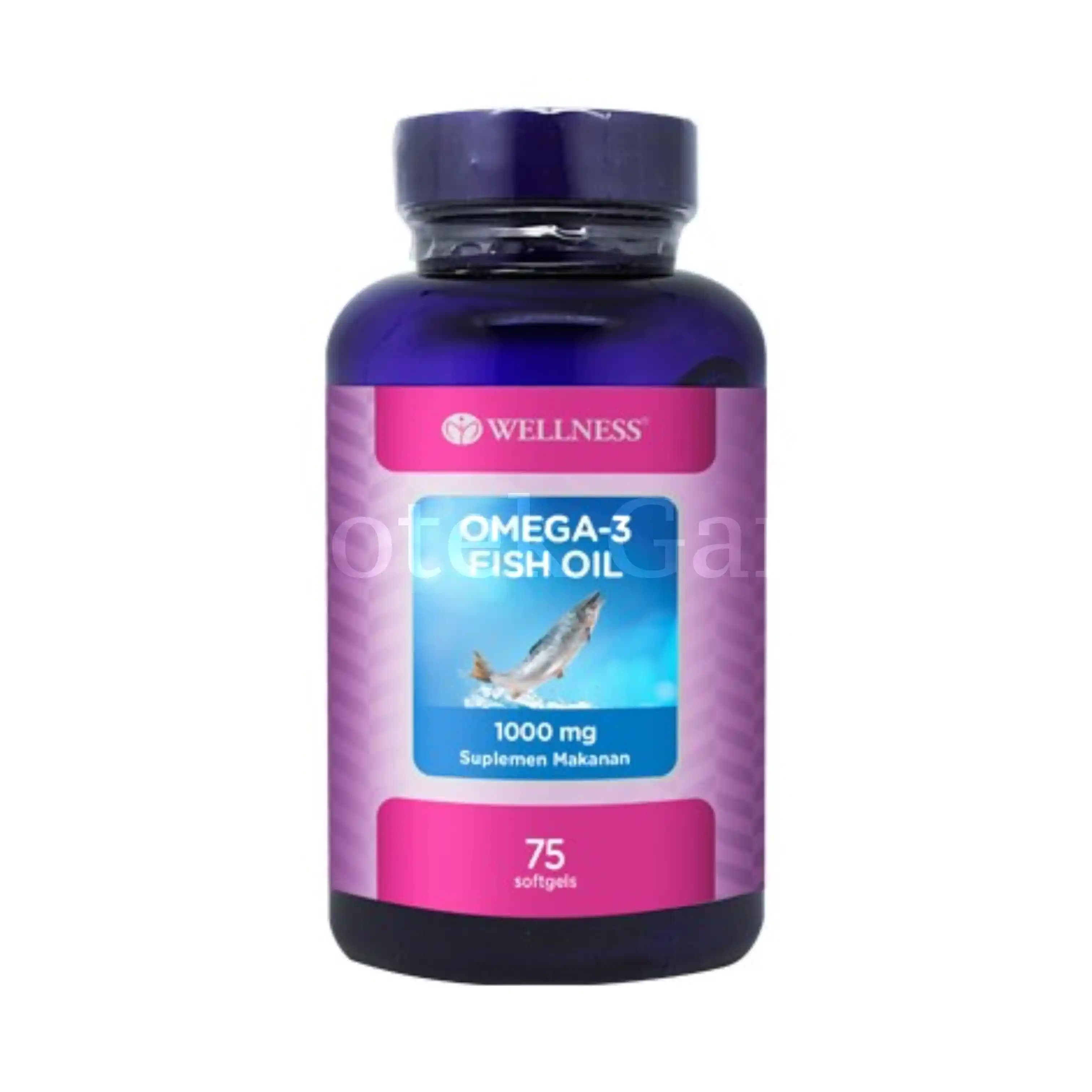 WELLNESS OMEGA 3 FISH OIL 75S