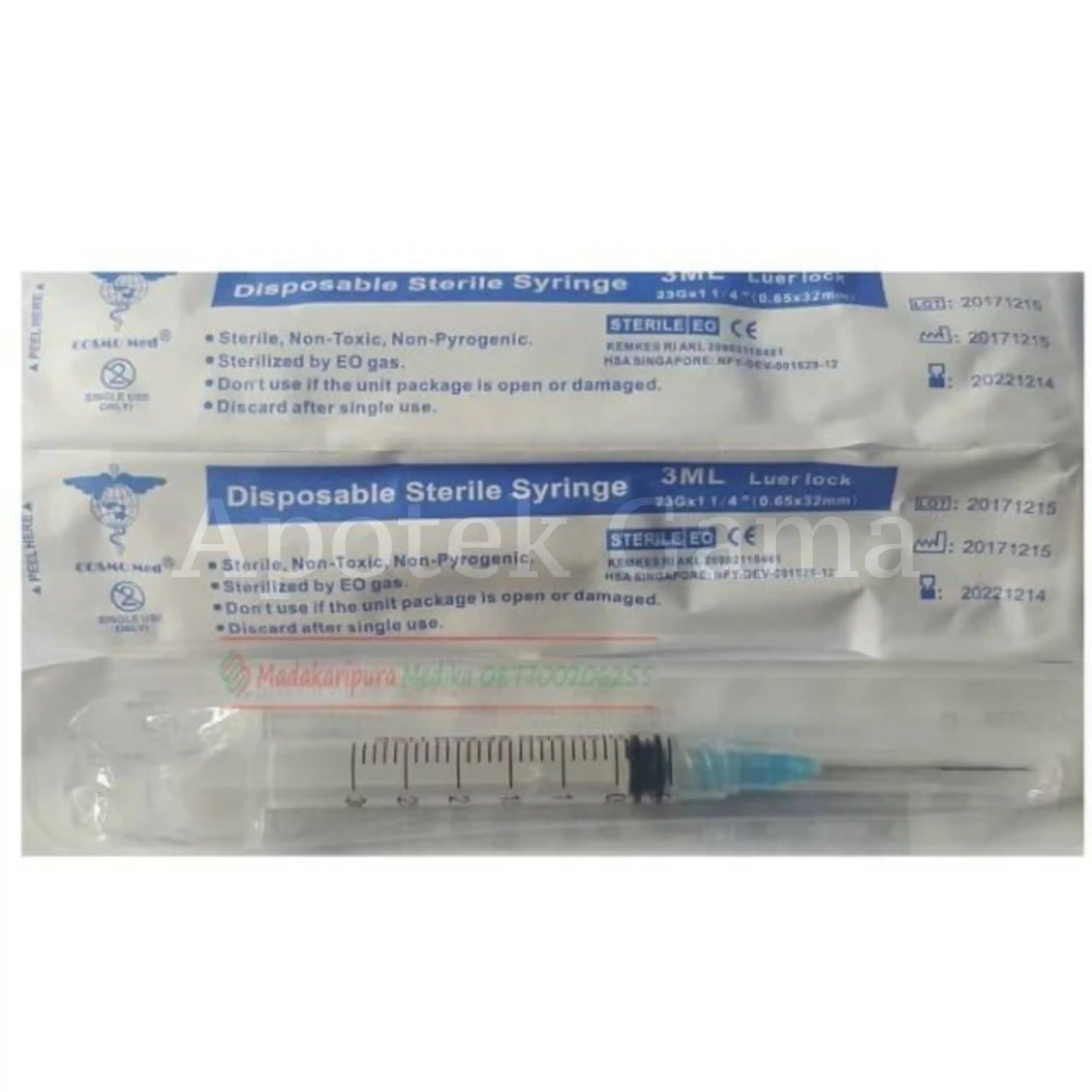 Cosmo Med Syringe 3 ML