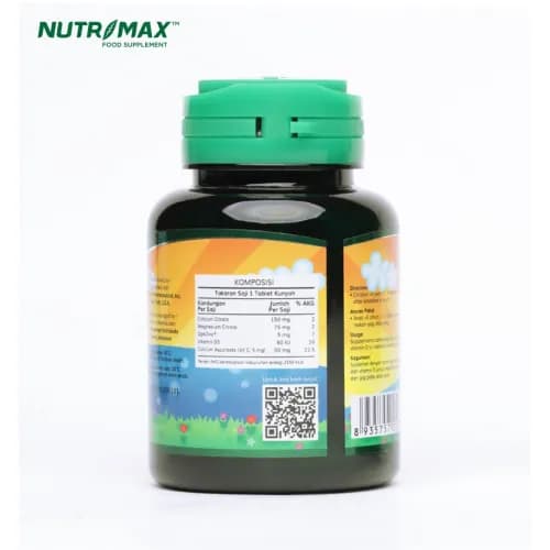 NUTRIMAX KIDZ CALCIUM 30S 3
