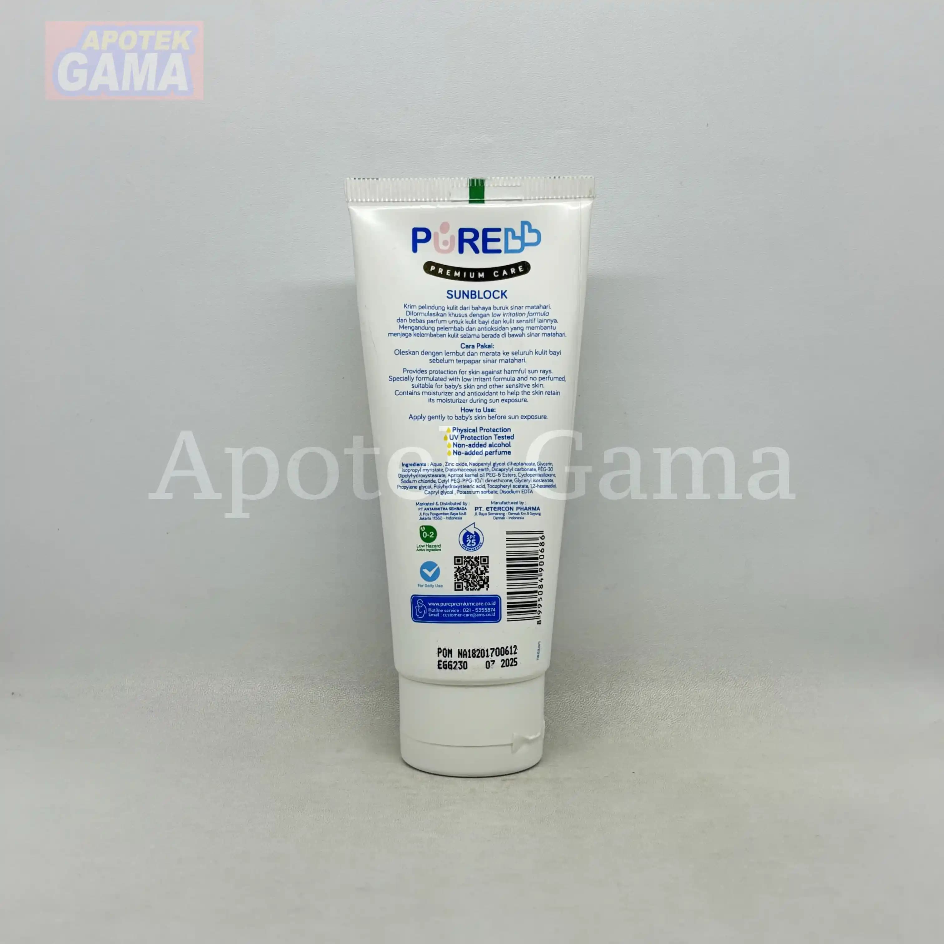 PURE BABY SUNBLOCK 100 GR 2