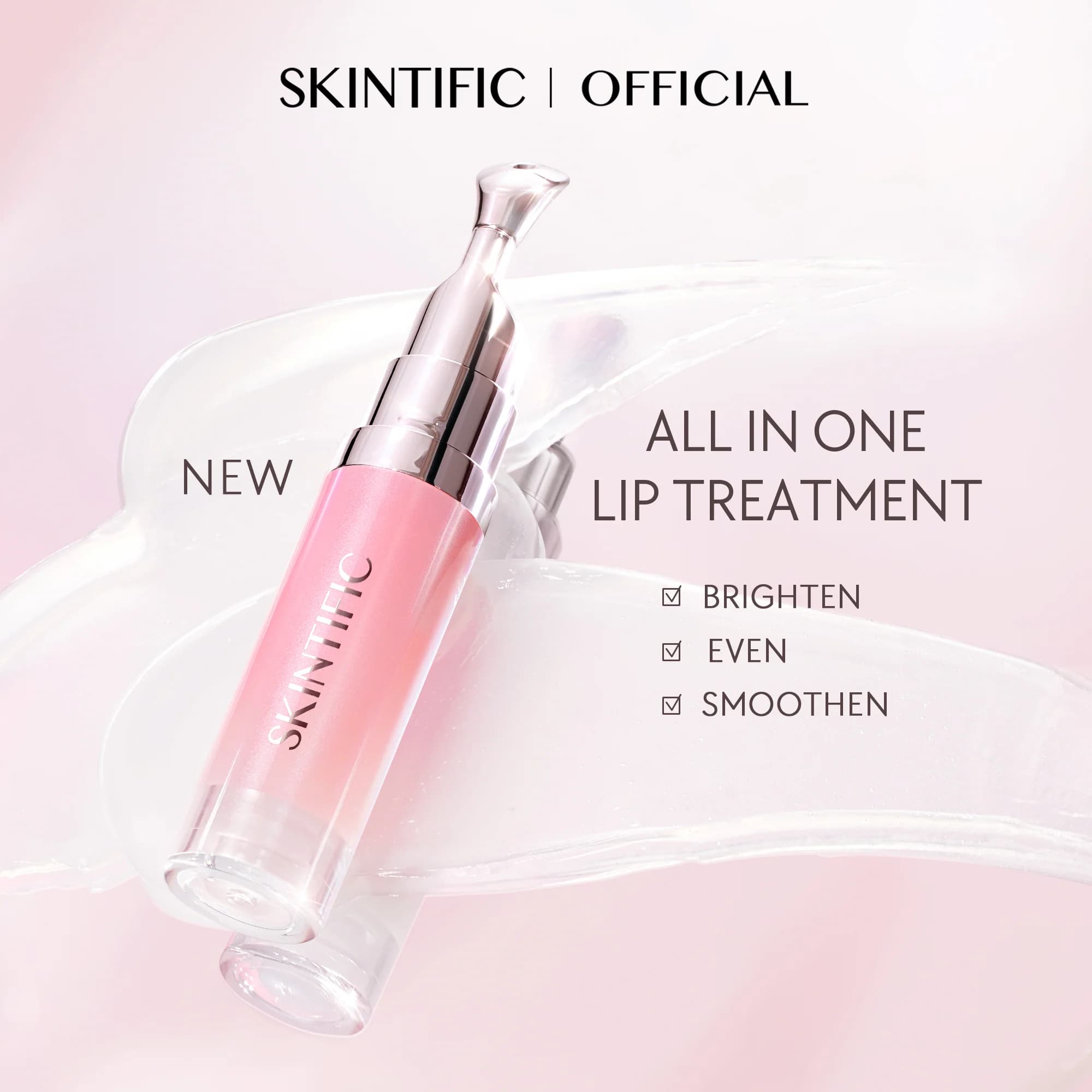SKINTIFIC PEPTIDE BRIGHTENING LIP SERUM 6,5ML 4