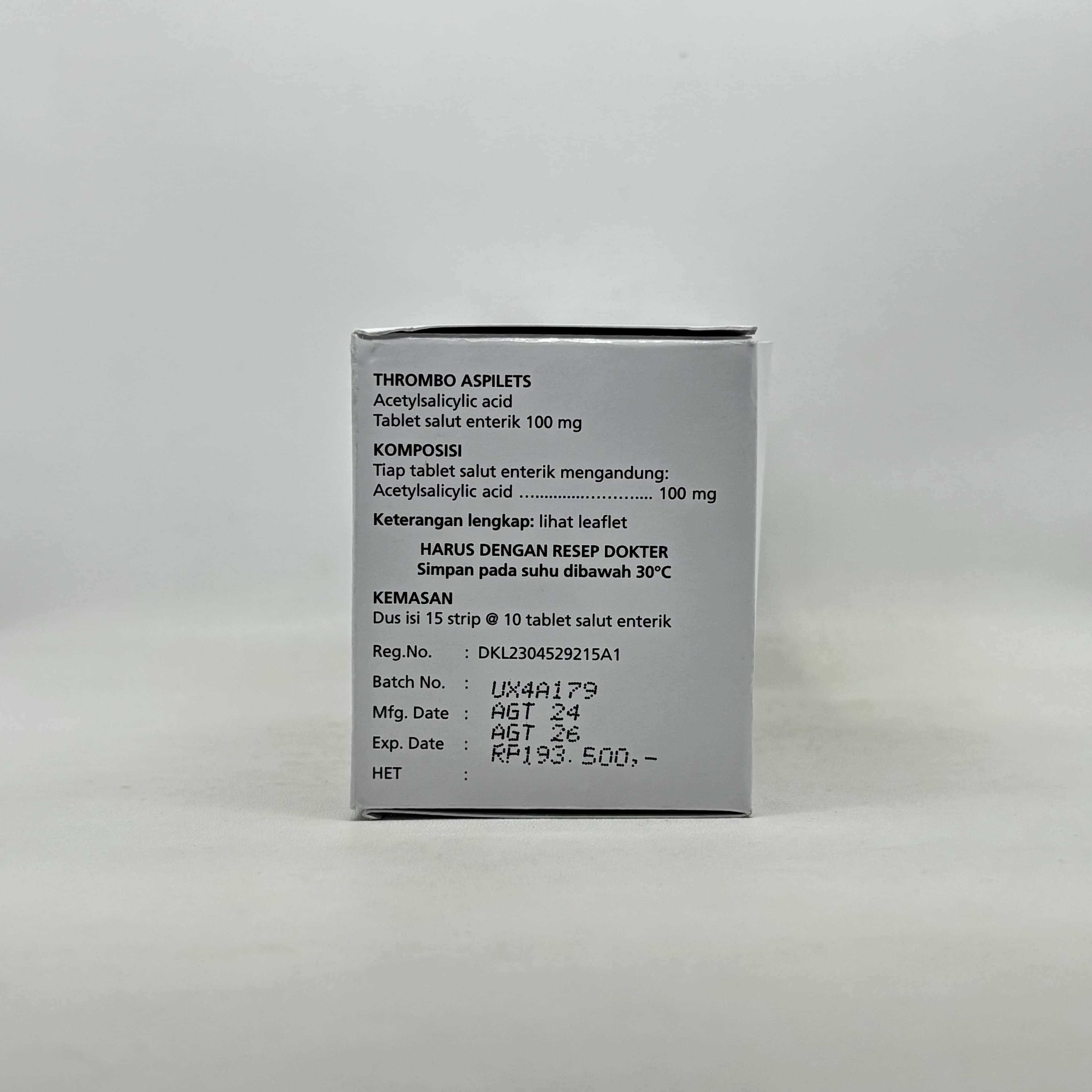 ASPILETS 100MG TABLET 4