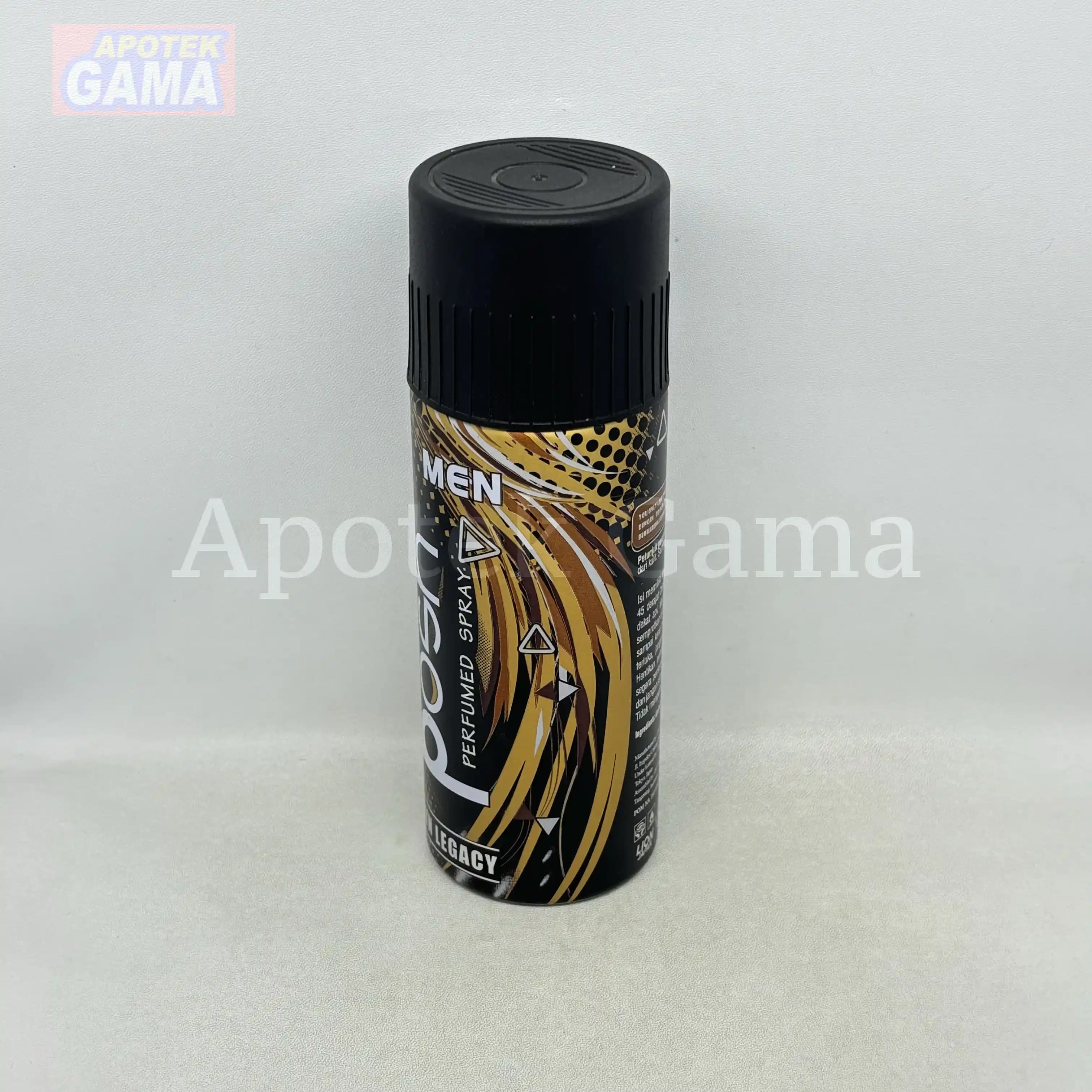 POSH SPRAY MEN BROWN LEGACY 150ML 2