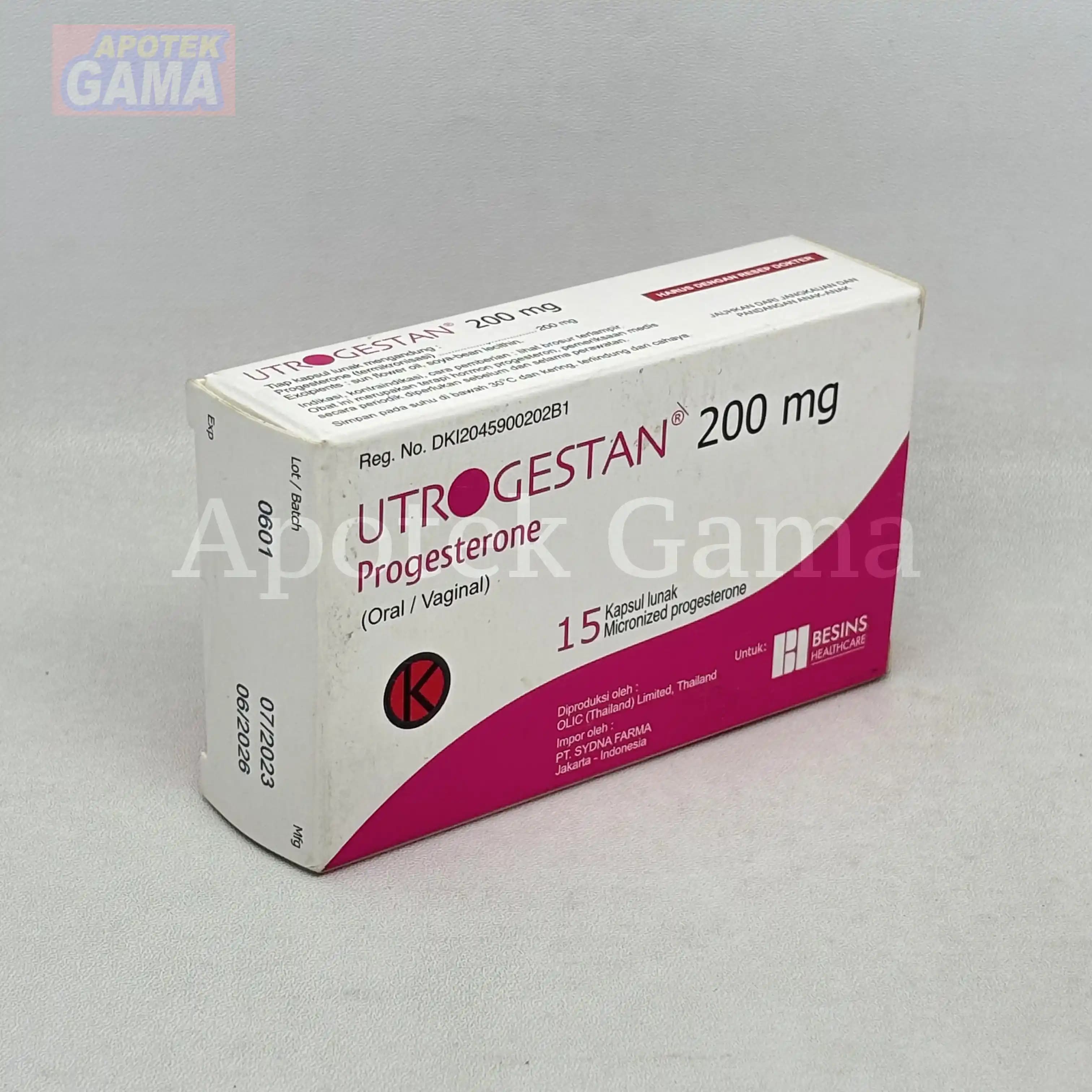 UTROGESTAN 200 MG