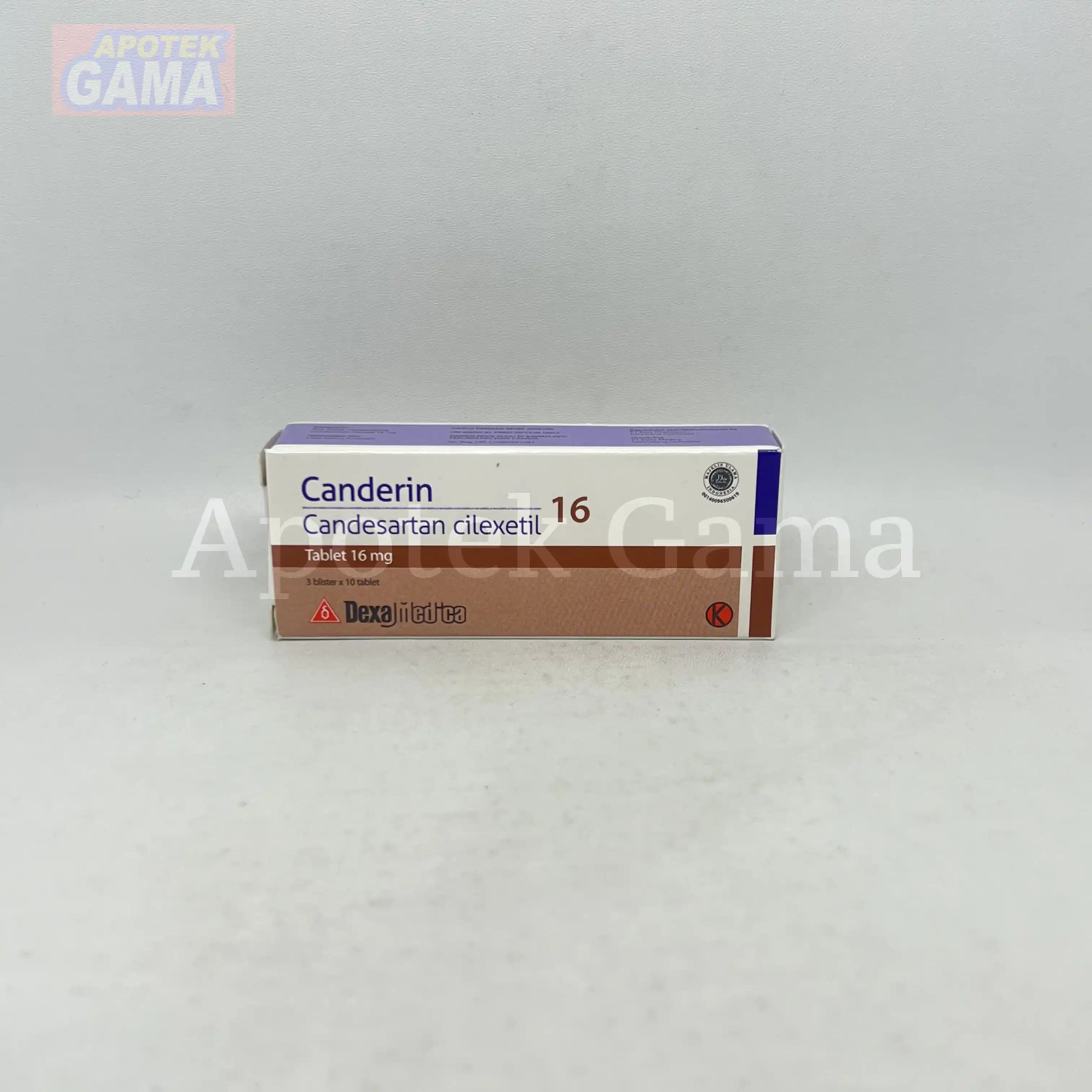 CANDERIN 16 MG TAB