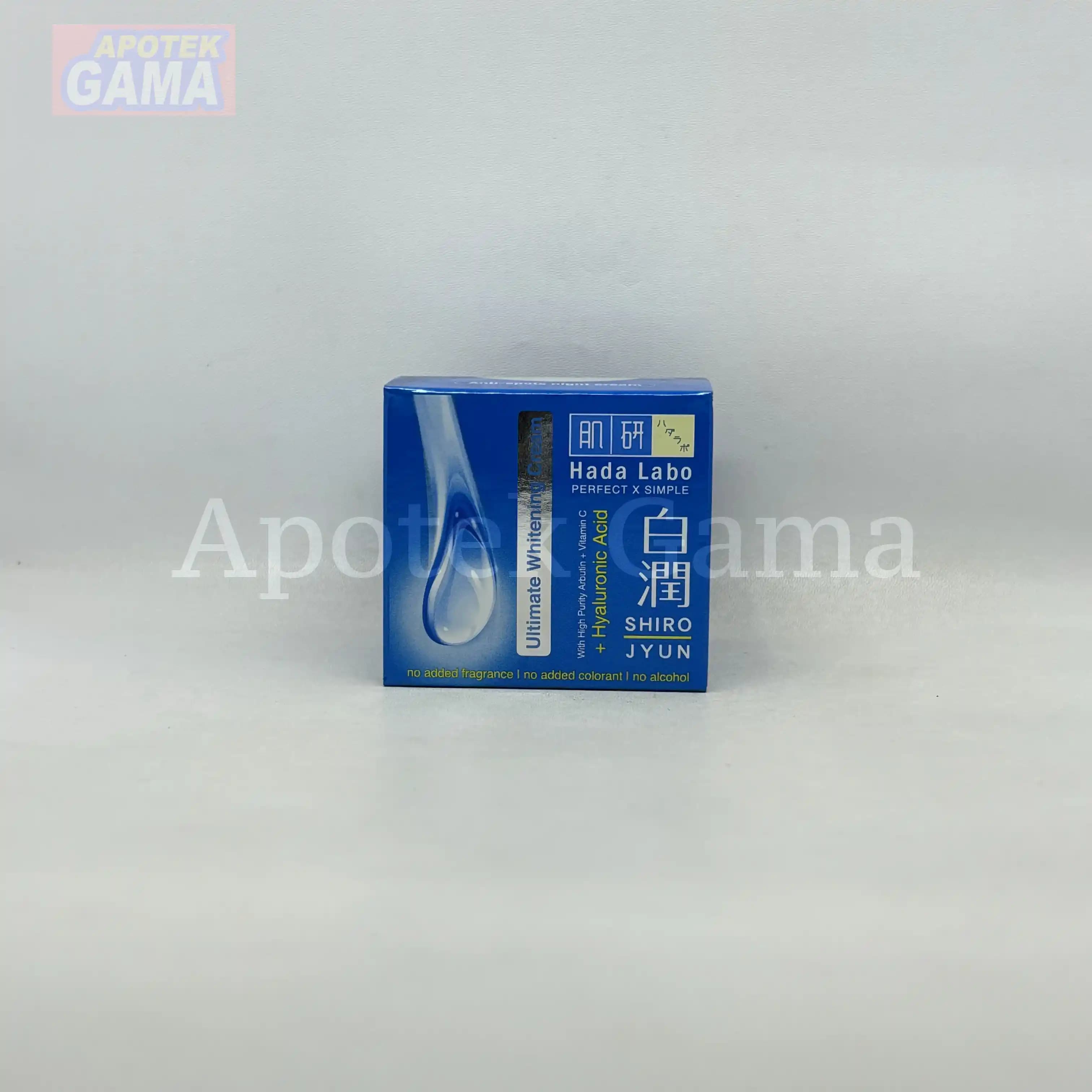 HADA LABO SHIROJYUN ULTIMATE WHITENING CREAM 40GR 5