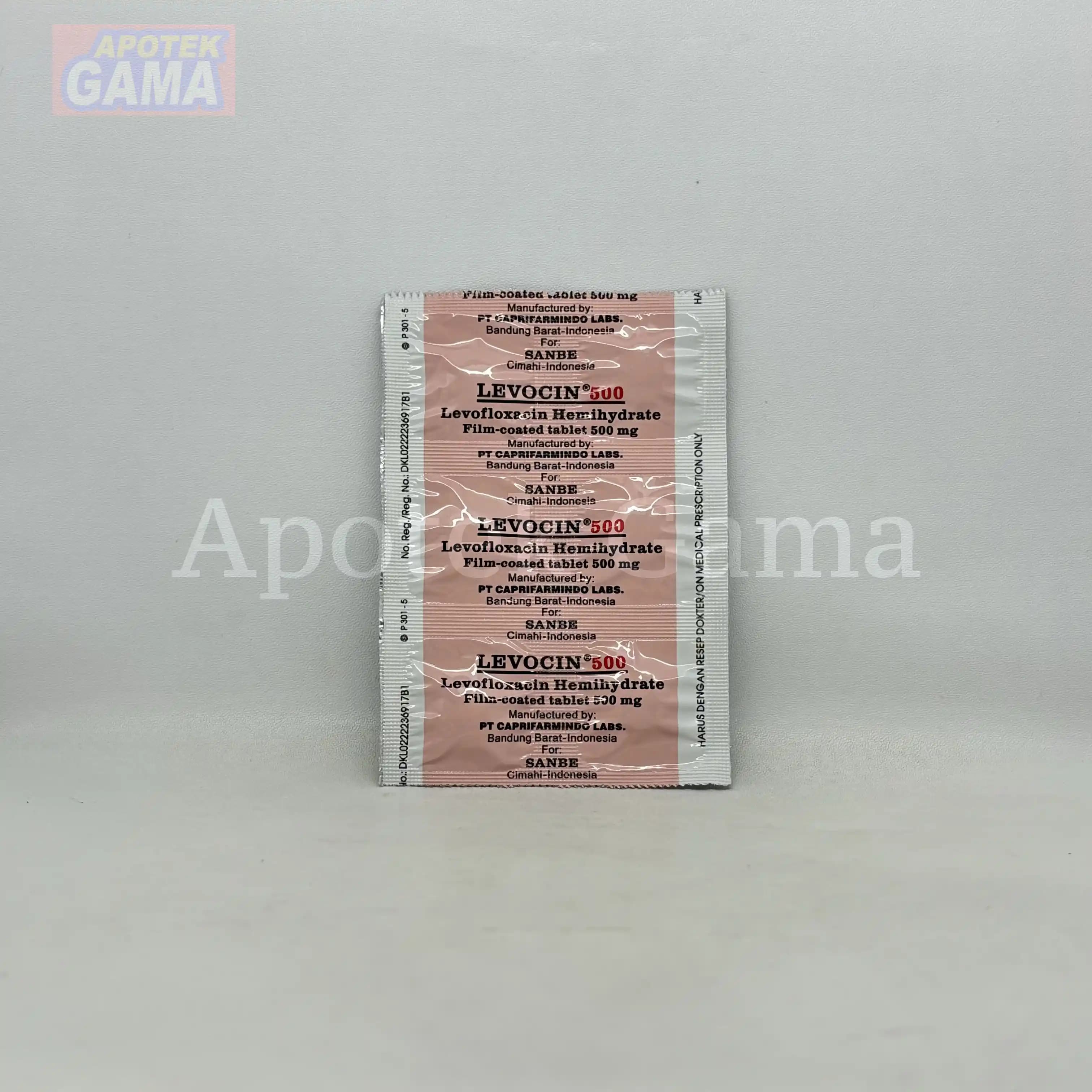 LEVOCIN TAB 500