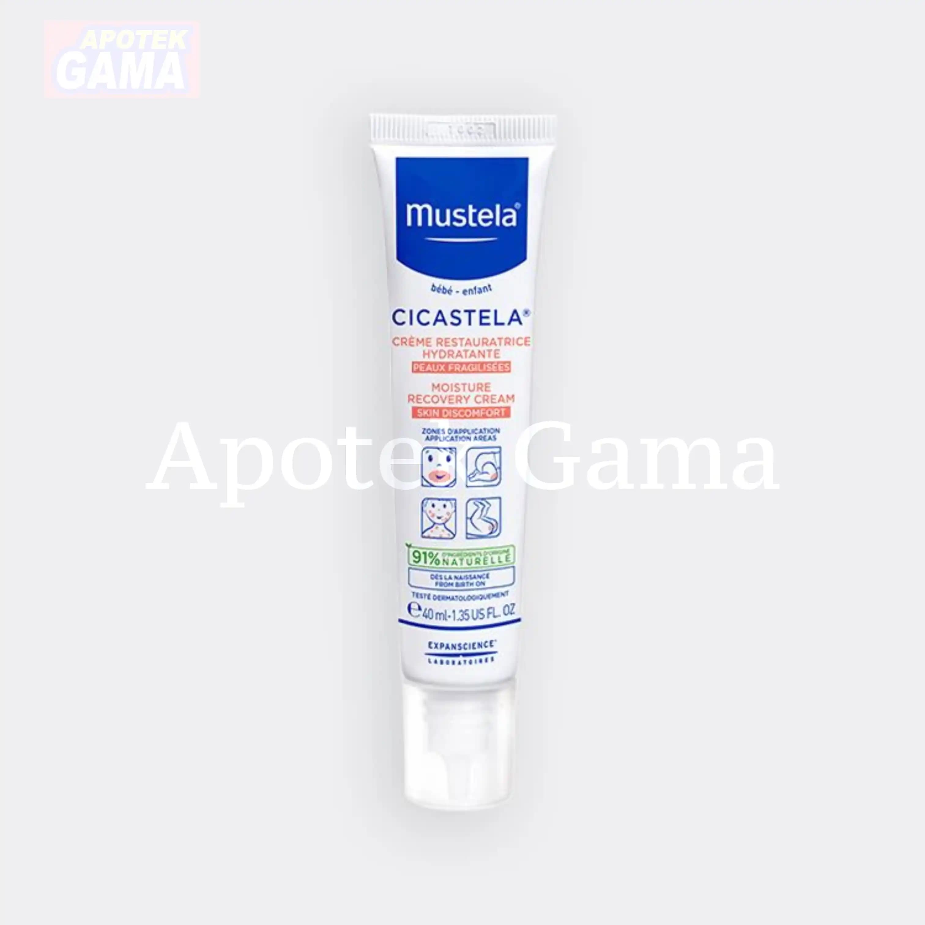 MUSTELA CICASTELA MOISTURE CREAM 40ML