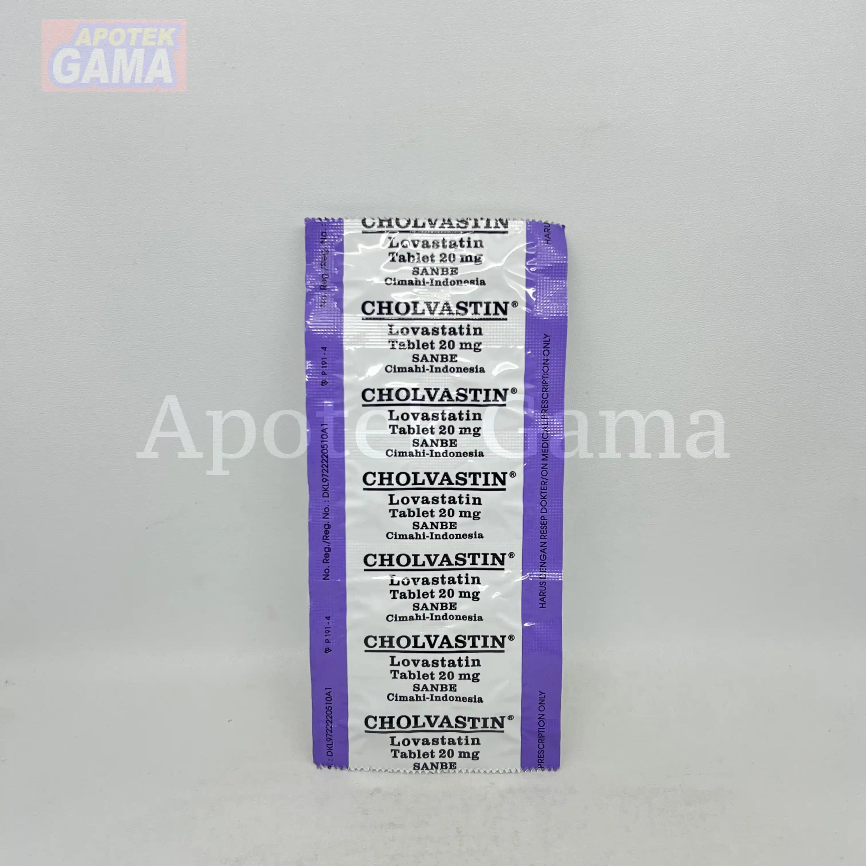 CHOLVASTIN TAB 4