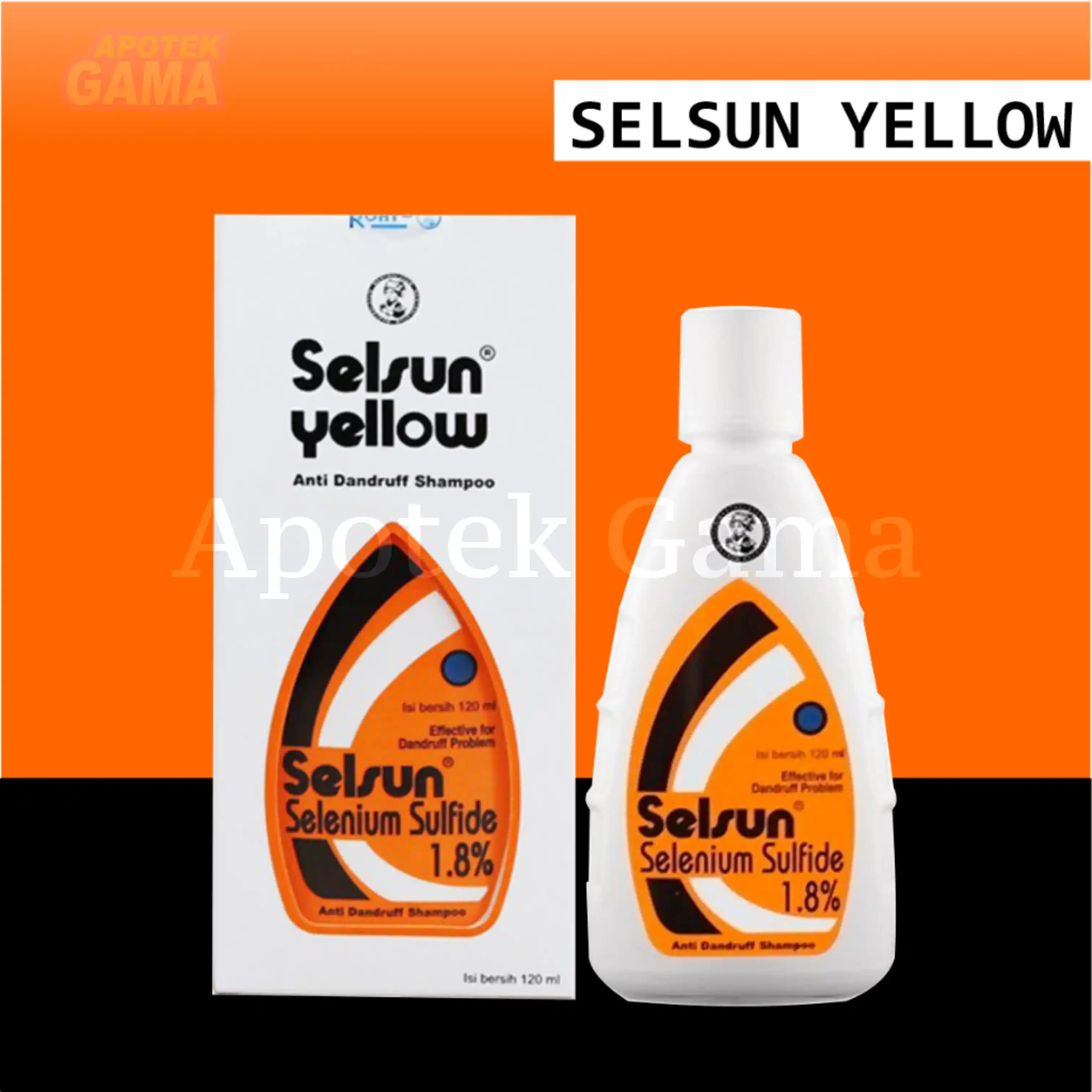 SELSUN YELLOW 120 ML 2