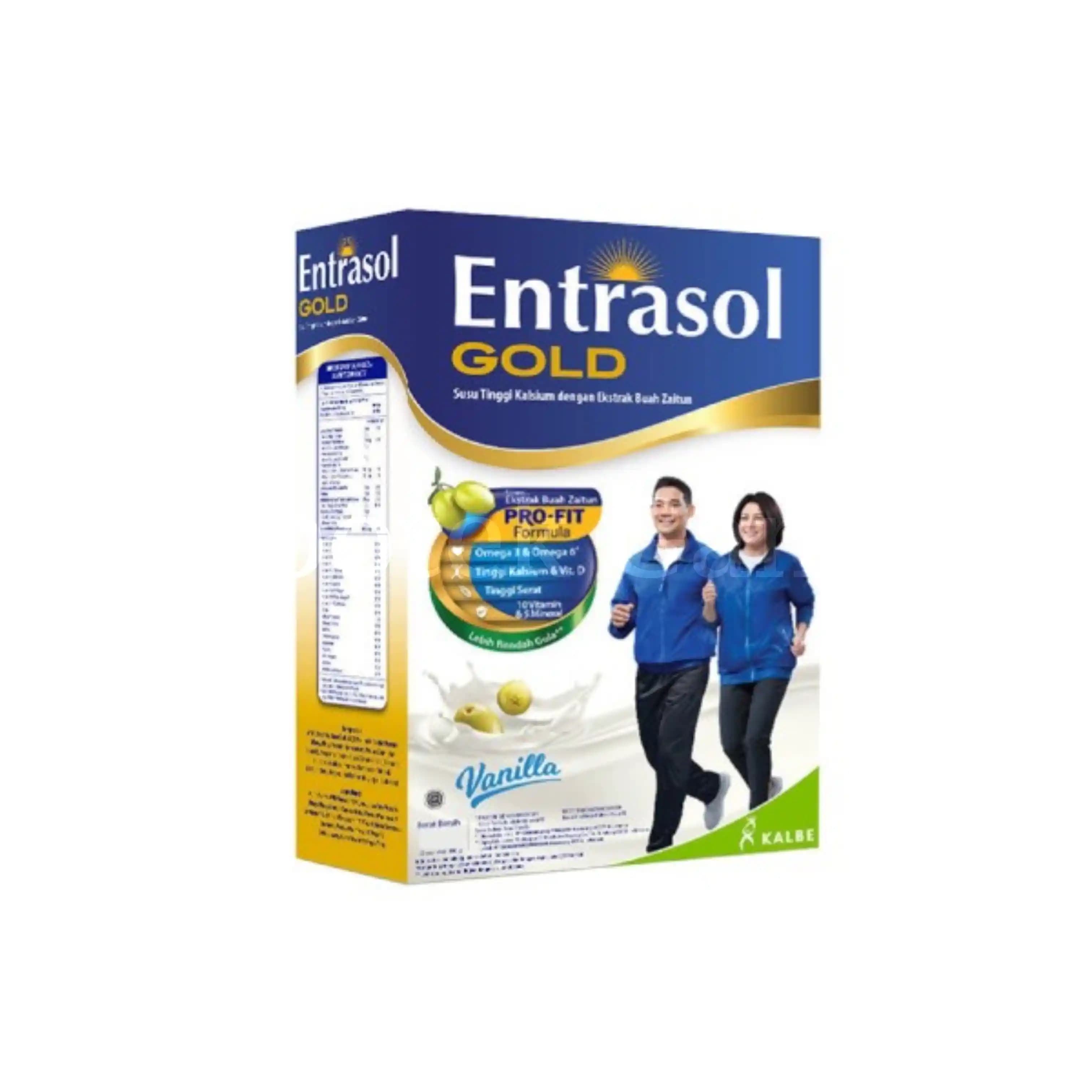 ENTRASOL GOLD VANILLA 600 GR