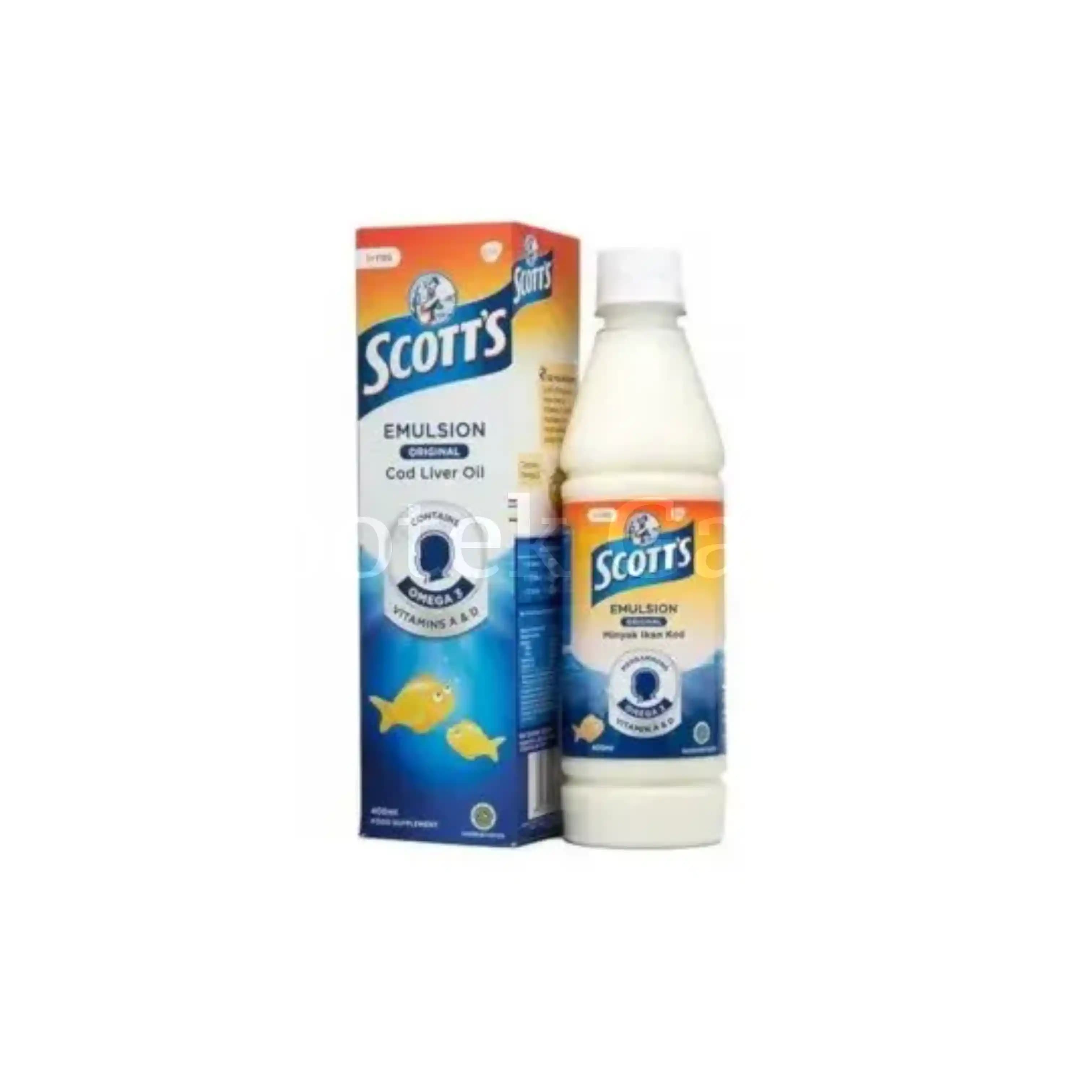 SCOTTS EMULSION ORIGINAL 400ML