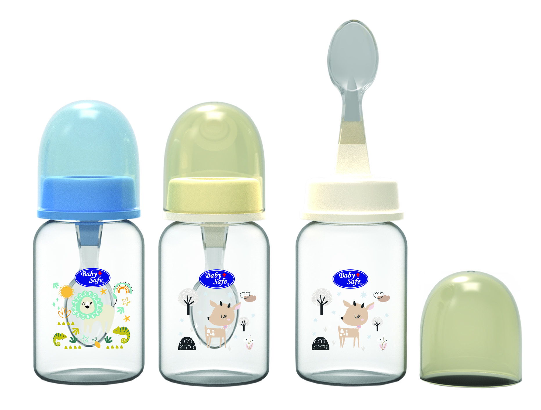 BABY SAFE BOTOL SUSU BAYI REGULAR 150ML JS07C 3