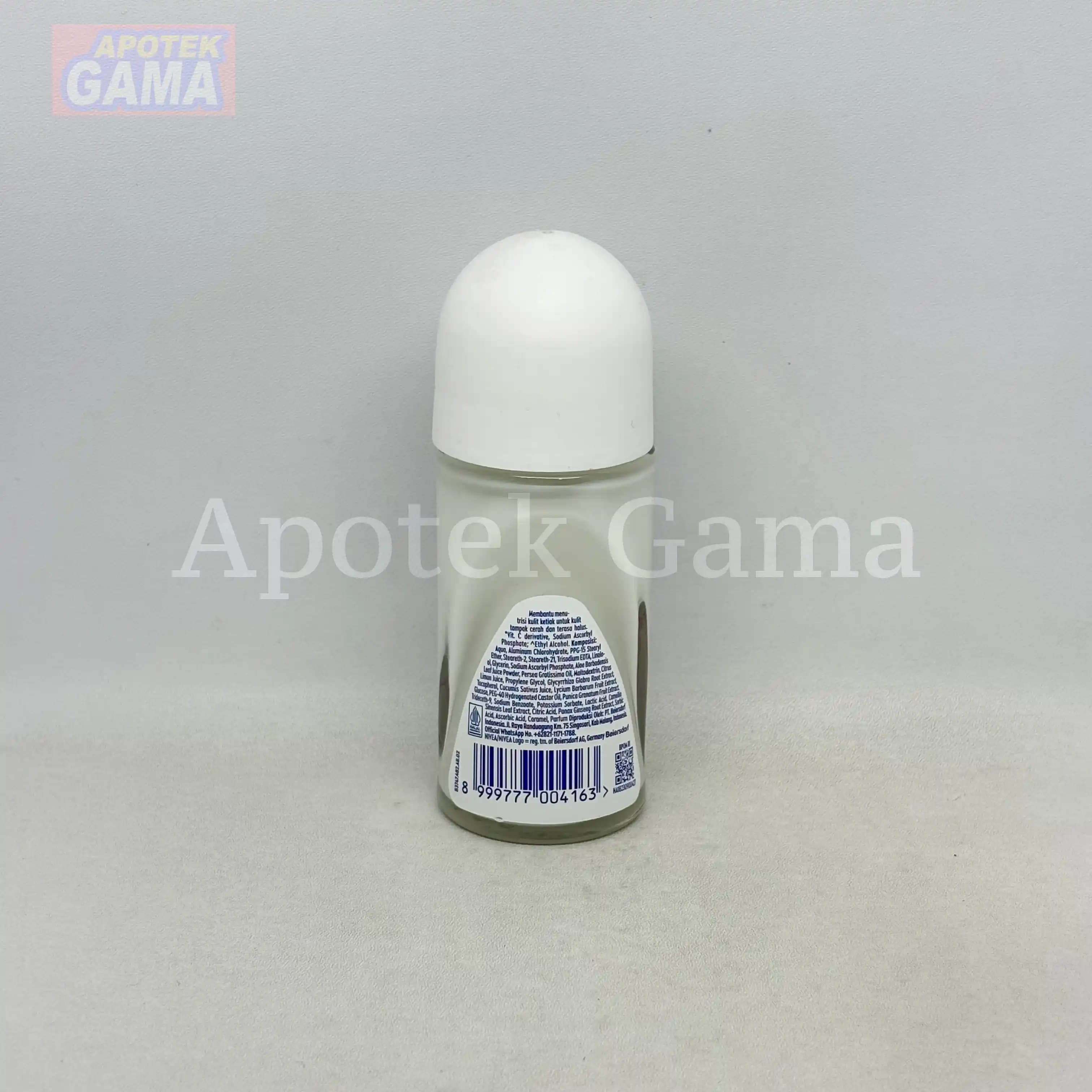 NIVEA DEODORANT ROLL ON EXTRA BRIGHTENING 50 ML 3