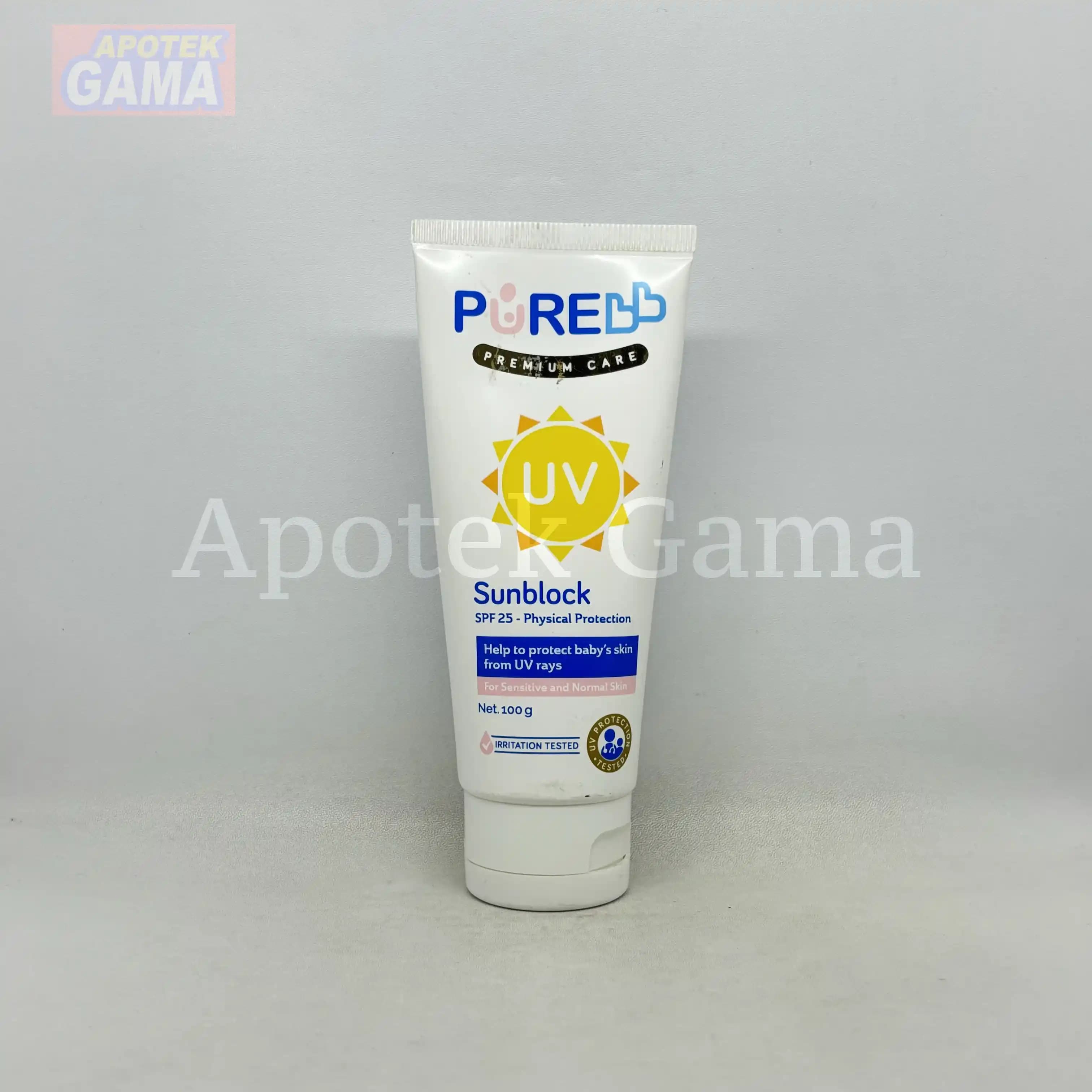 PURE BABY SUNBLOCK 100 GR