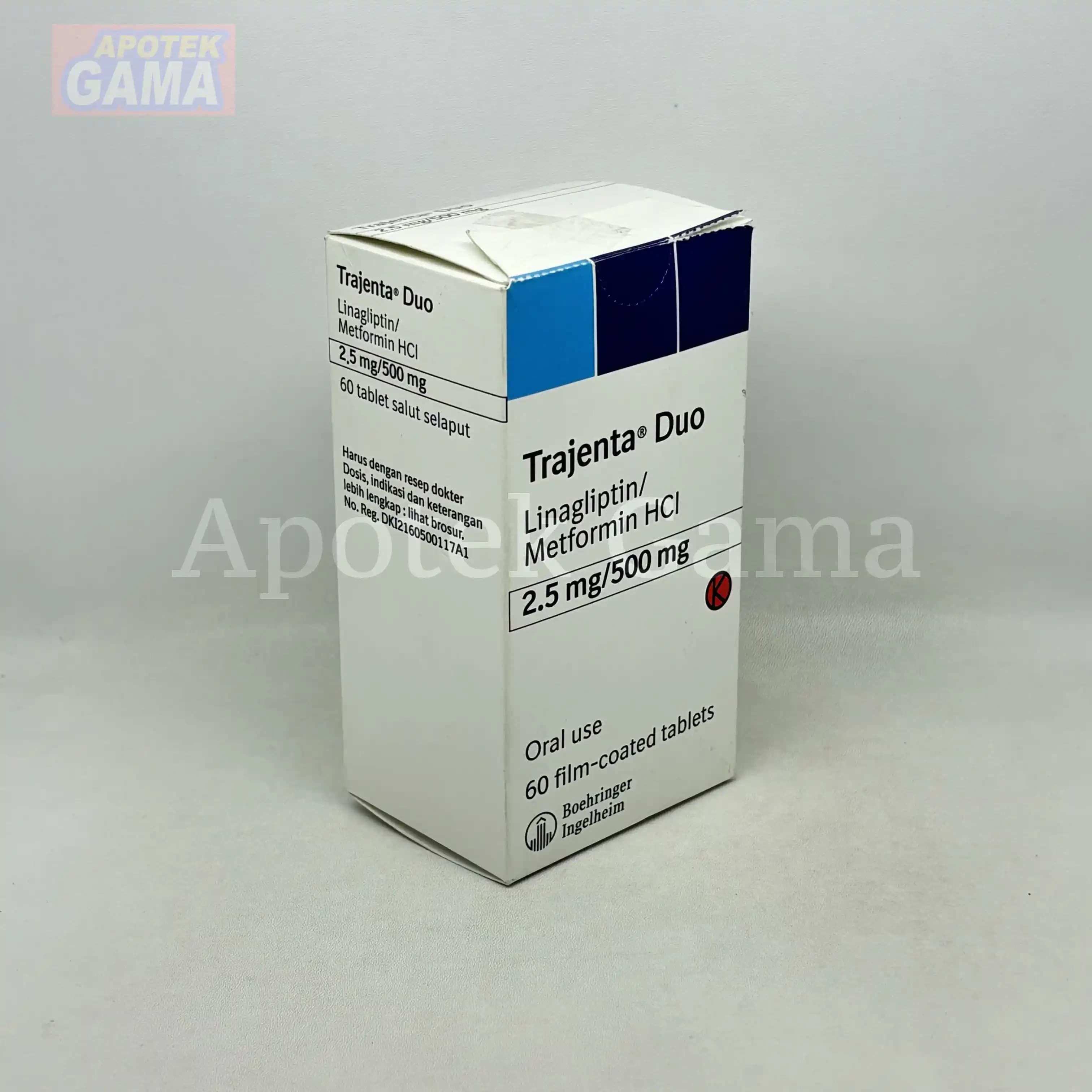 TRAJENTA DUO 2,5 MG/500MG 4