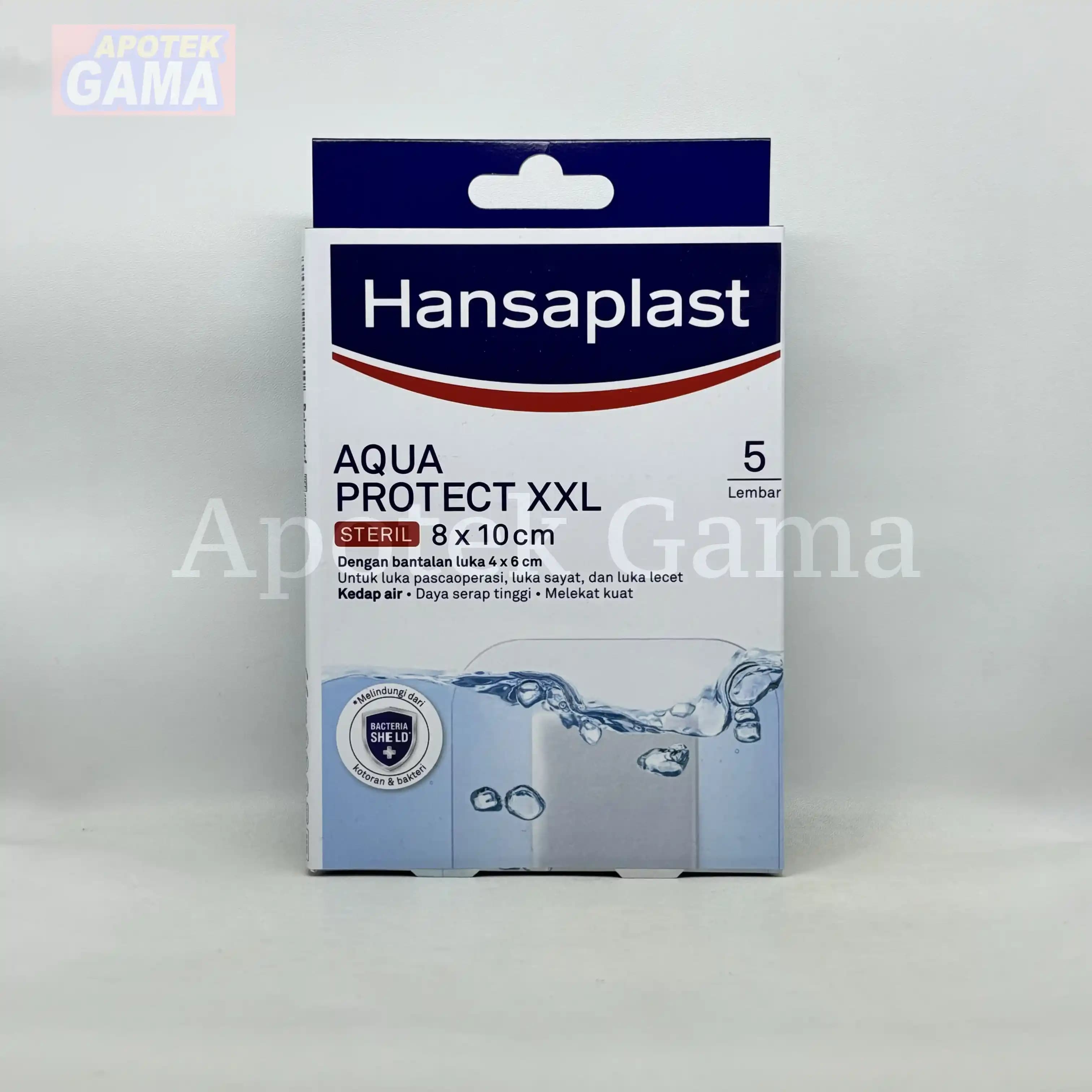HANSAPLAST AQUA PROT STERIL XXL 8X10CM 5PCS 2