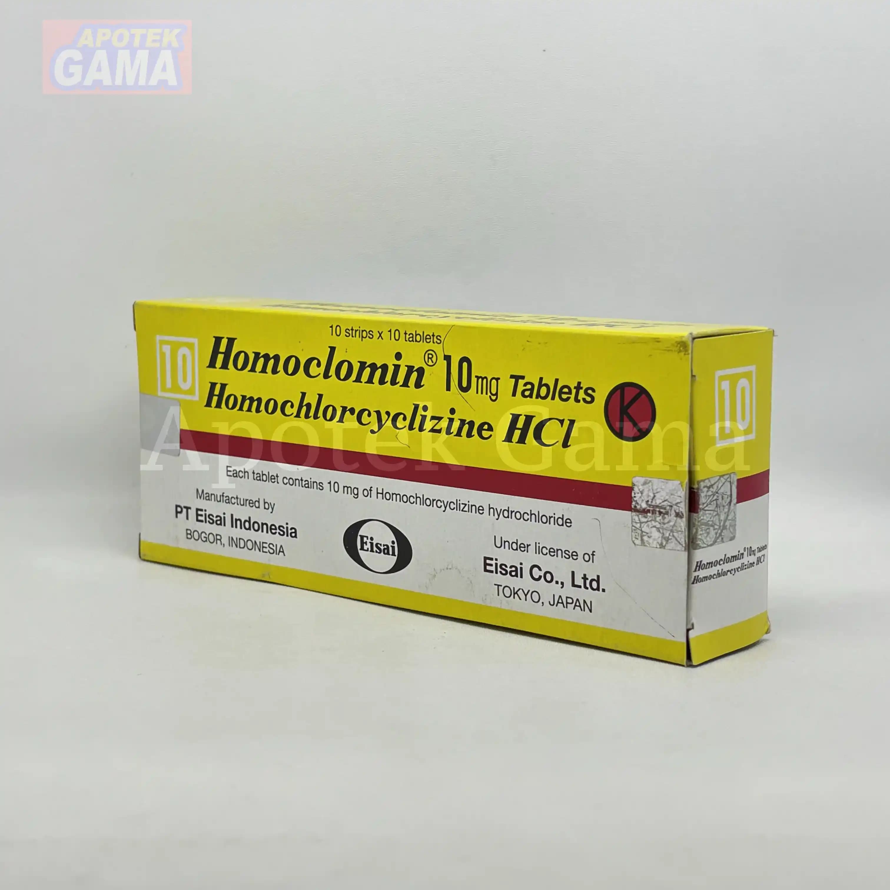 HOMOCLOMIN TAB 10