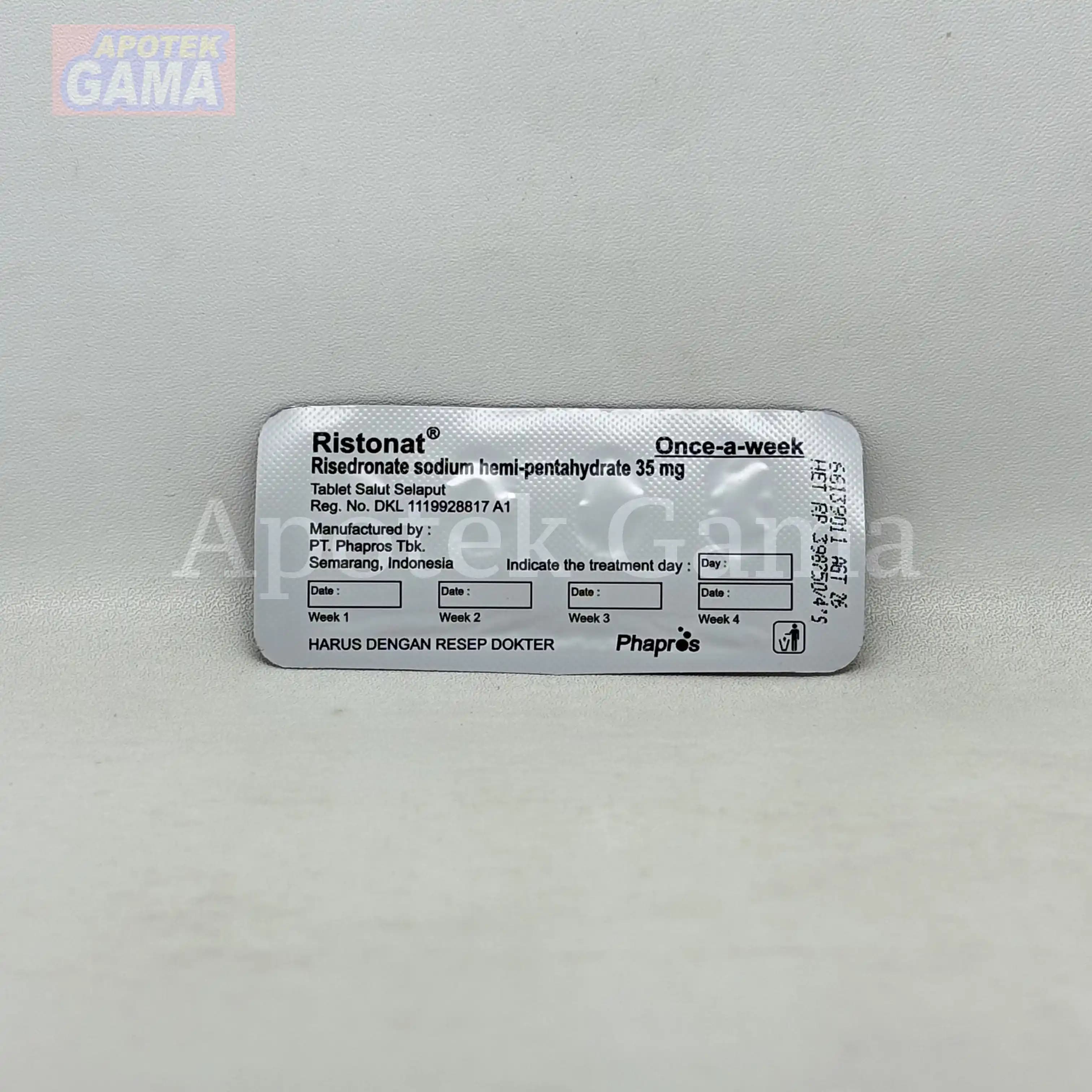 RISTONAT 35 MG TAB 5