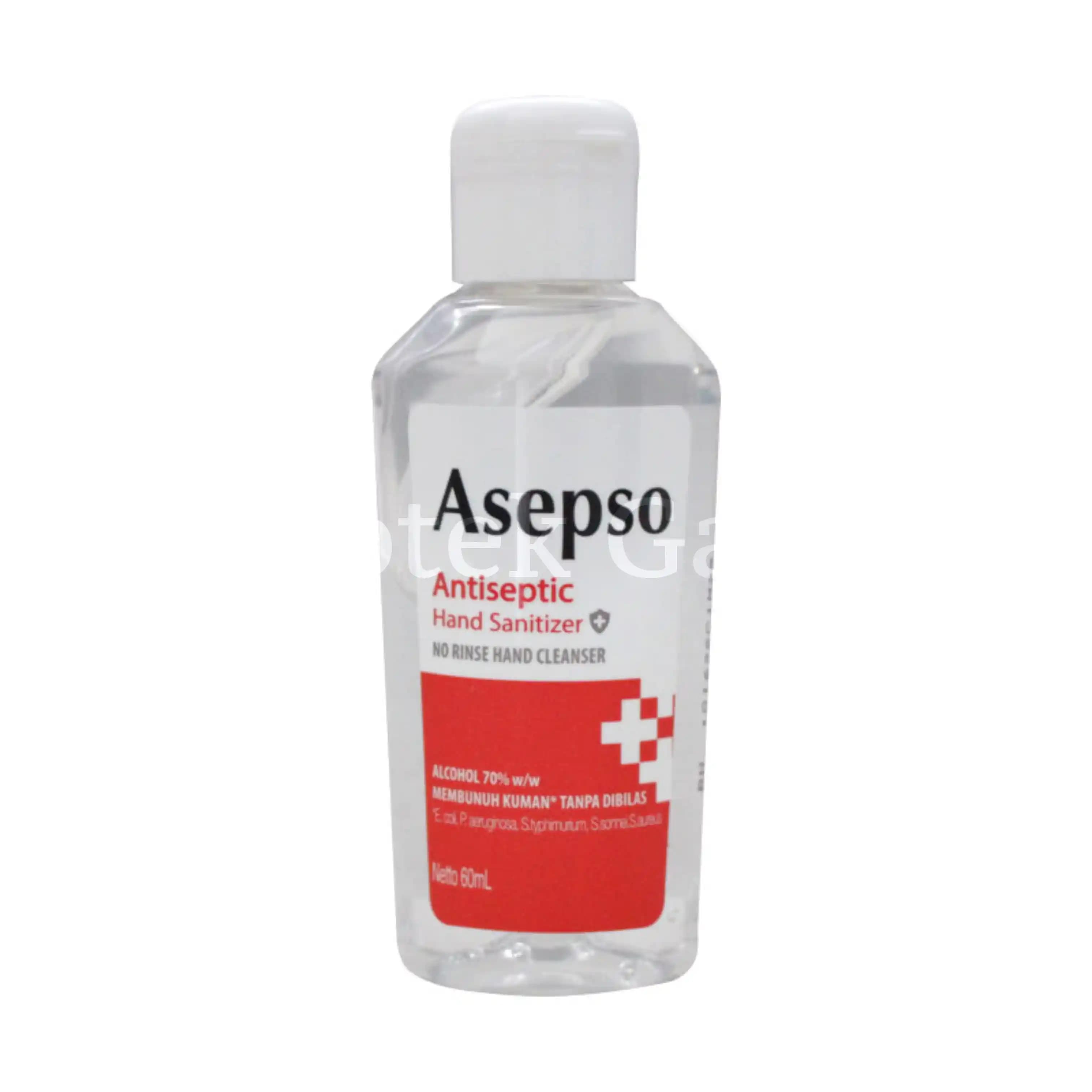 ASEPSO ANTISEPTIC HAND SANITIZER 60 ML
