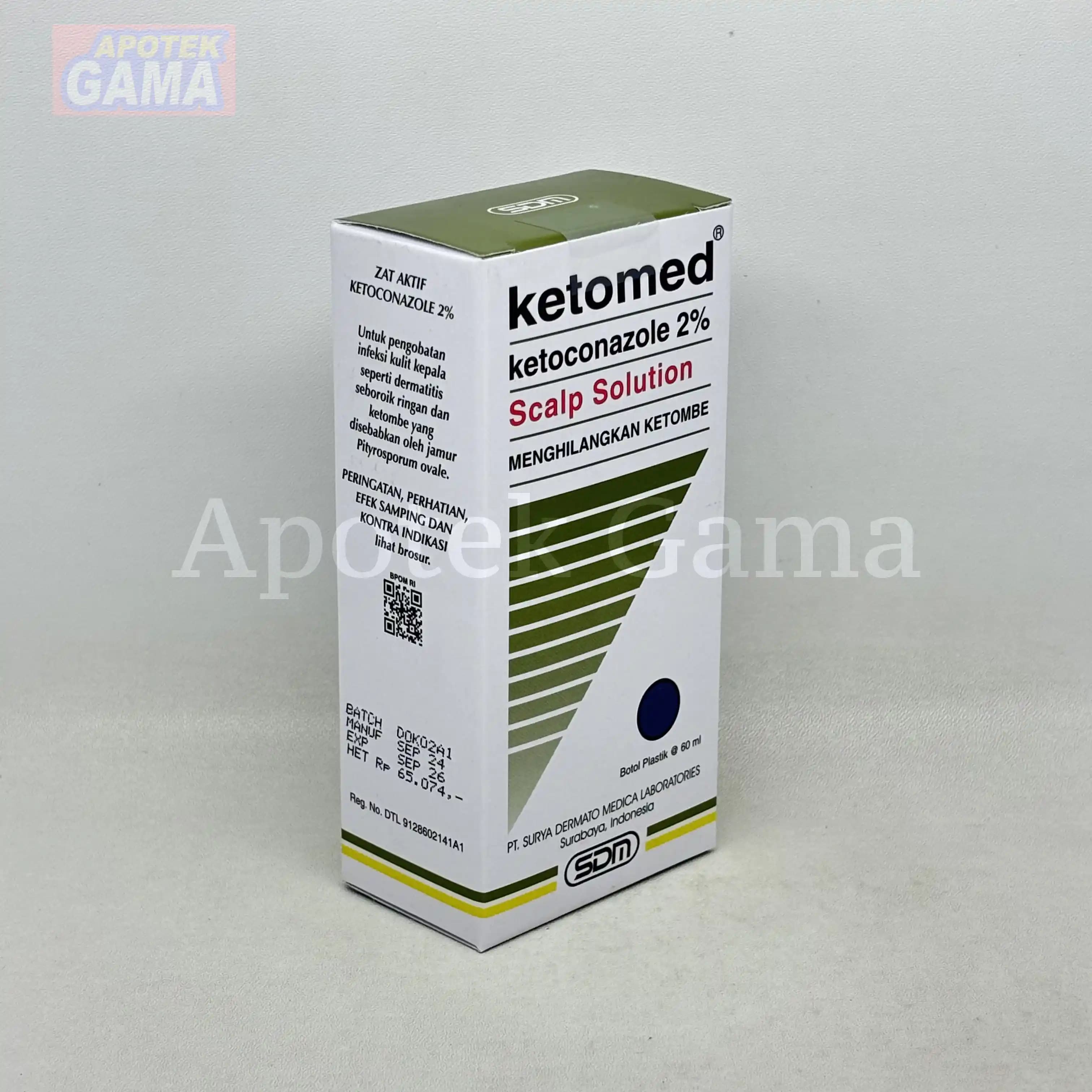 KETOMED SCALP SOLUTION 60ML