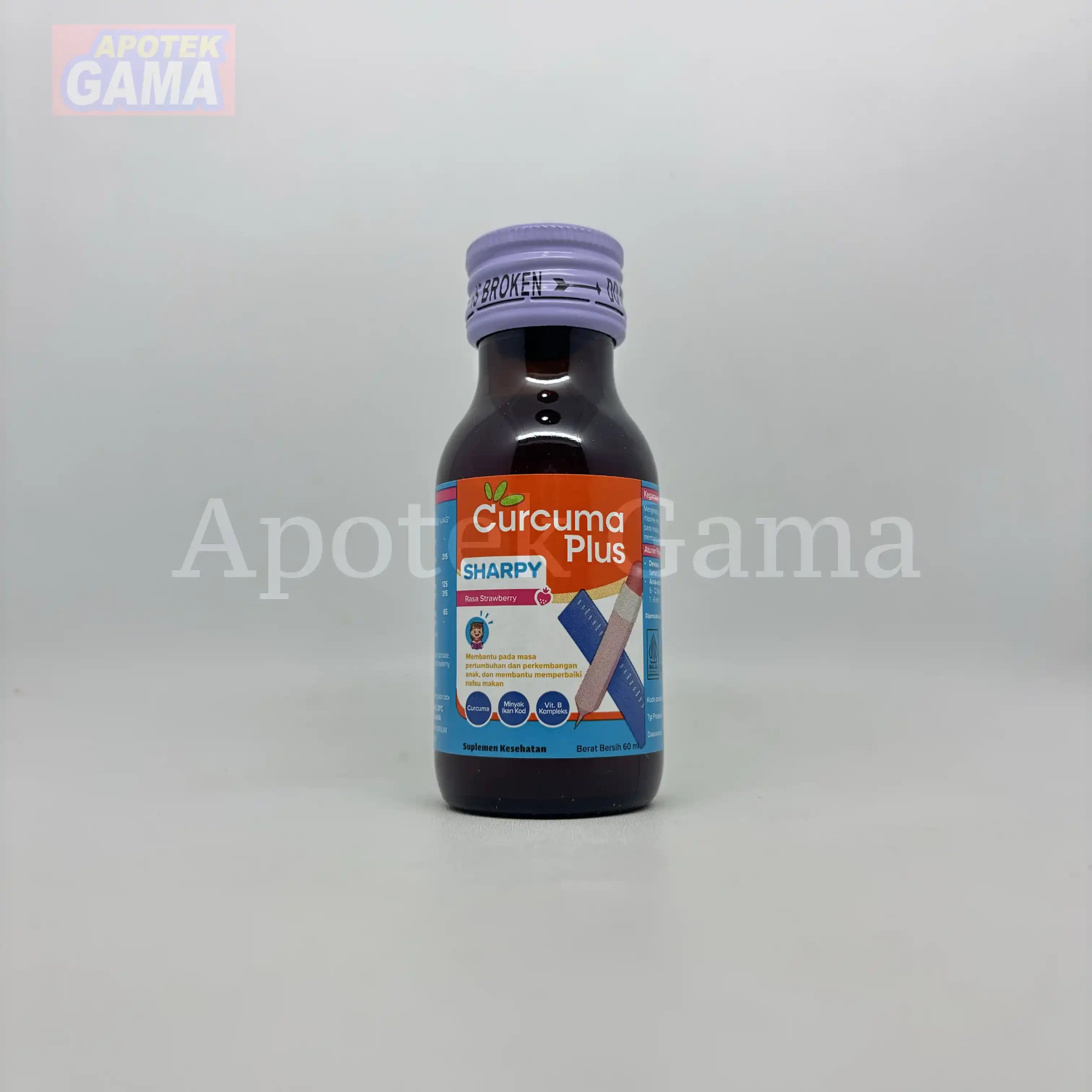 CURCUMA SHARPY STRAWBERRY 60ML 4