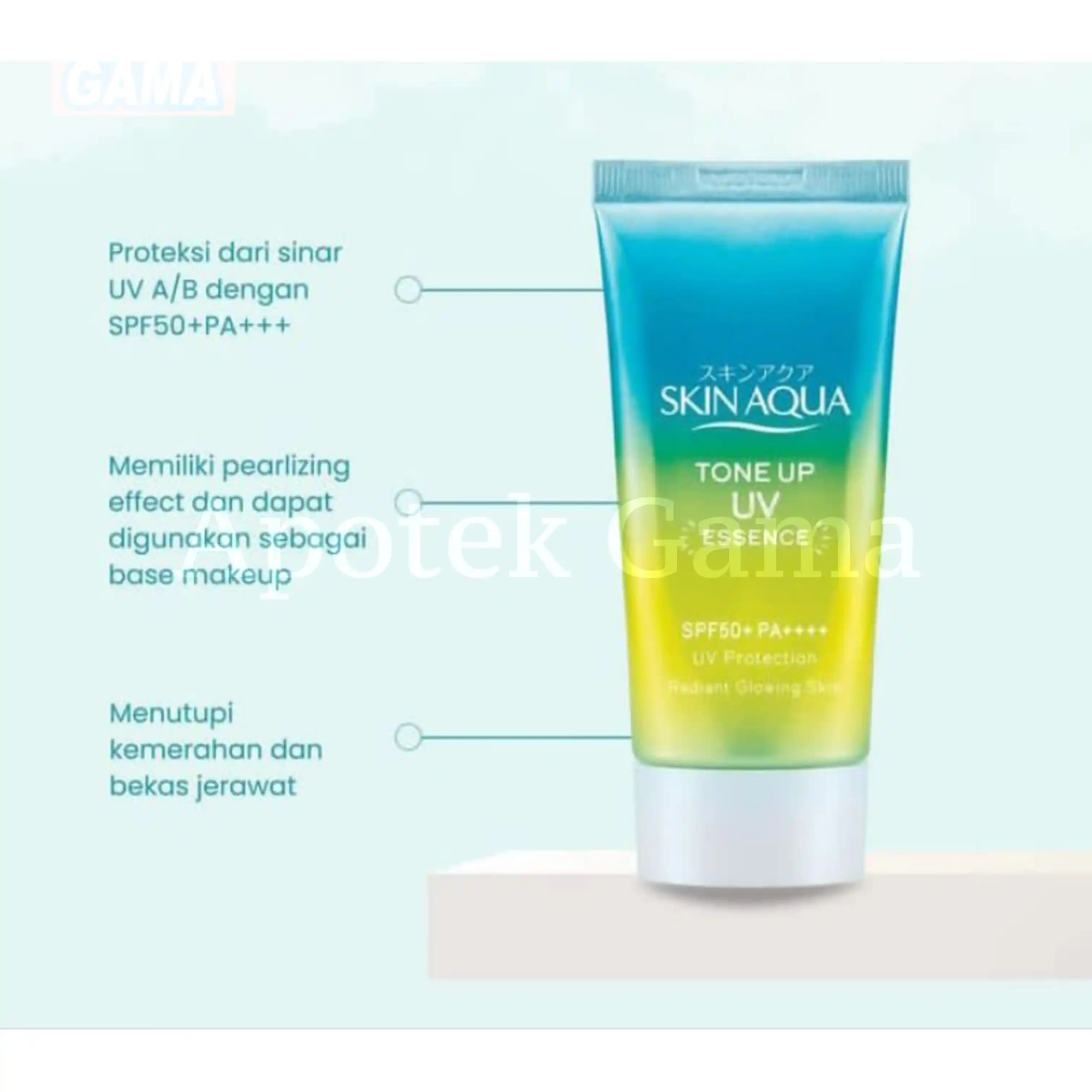 SKIN AQUA TONE UP UV ESSENCE MINT GREEN SPF 50+PA+ 40GR 2