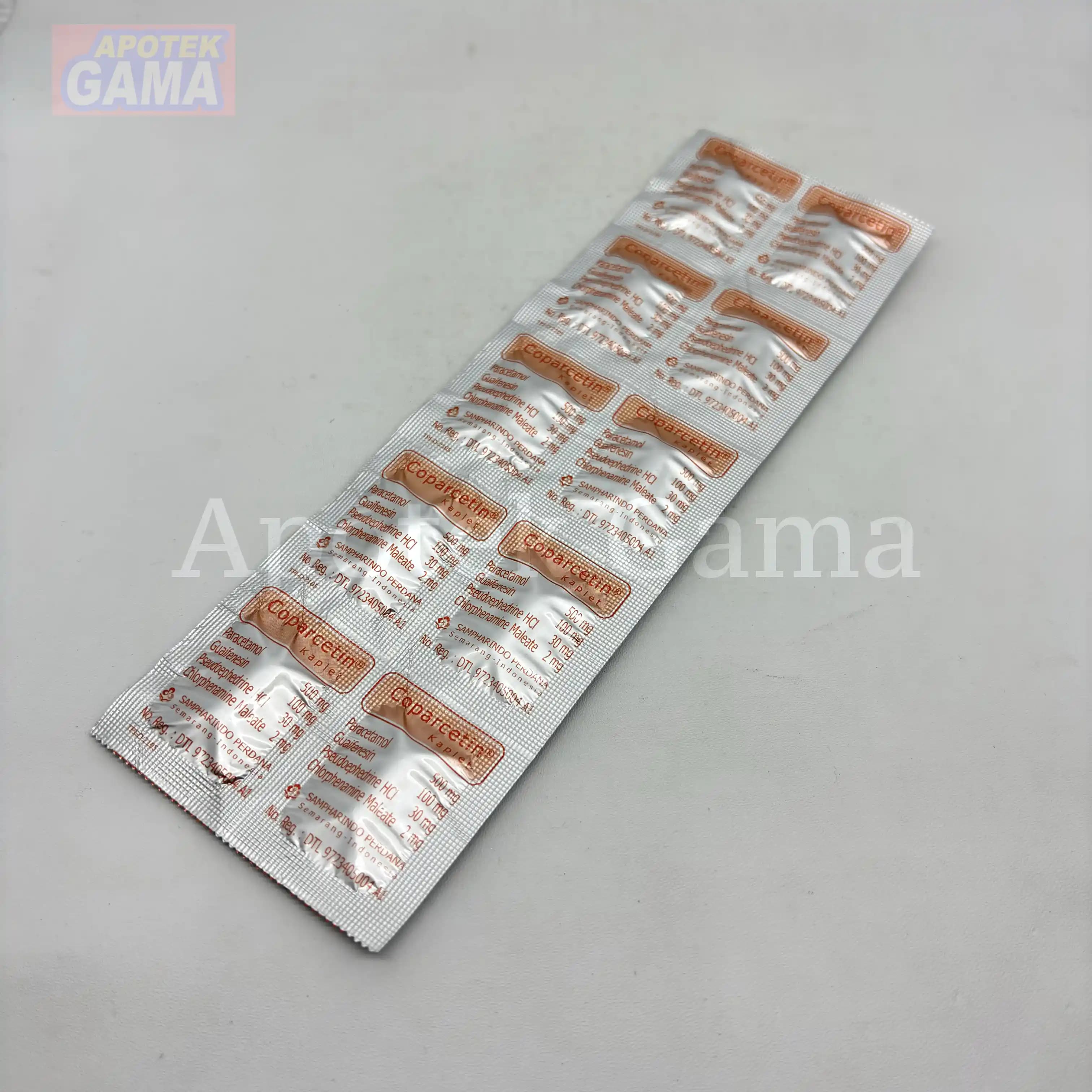 COPARCETIN TAB/100 4