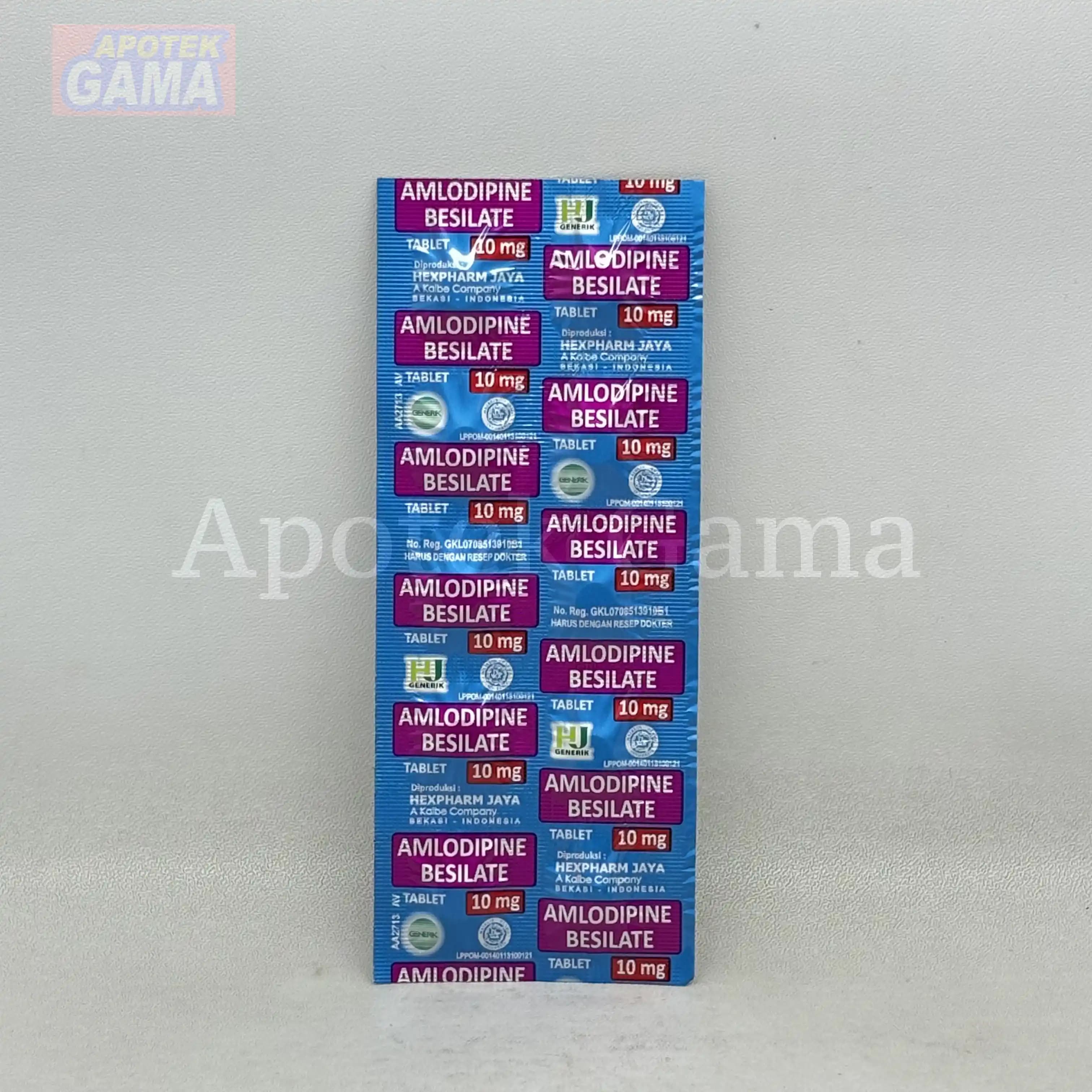 AMLODIPINE TAB 10 MG BRAND HJ