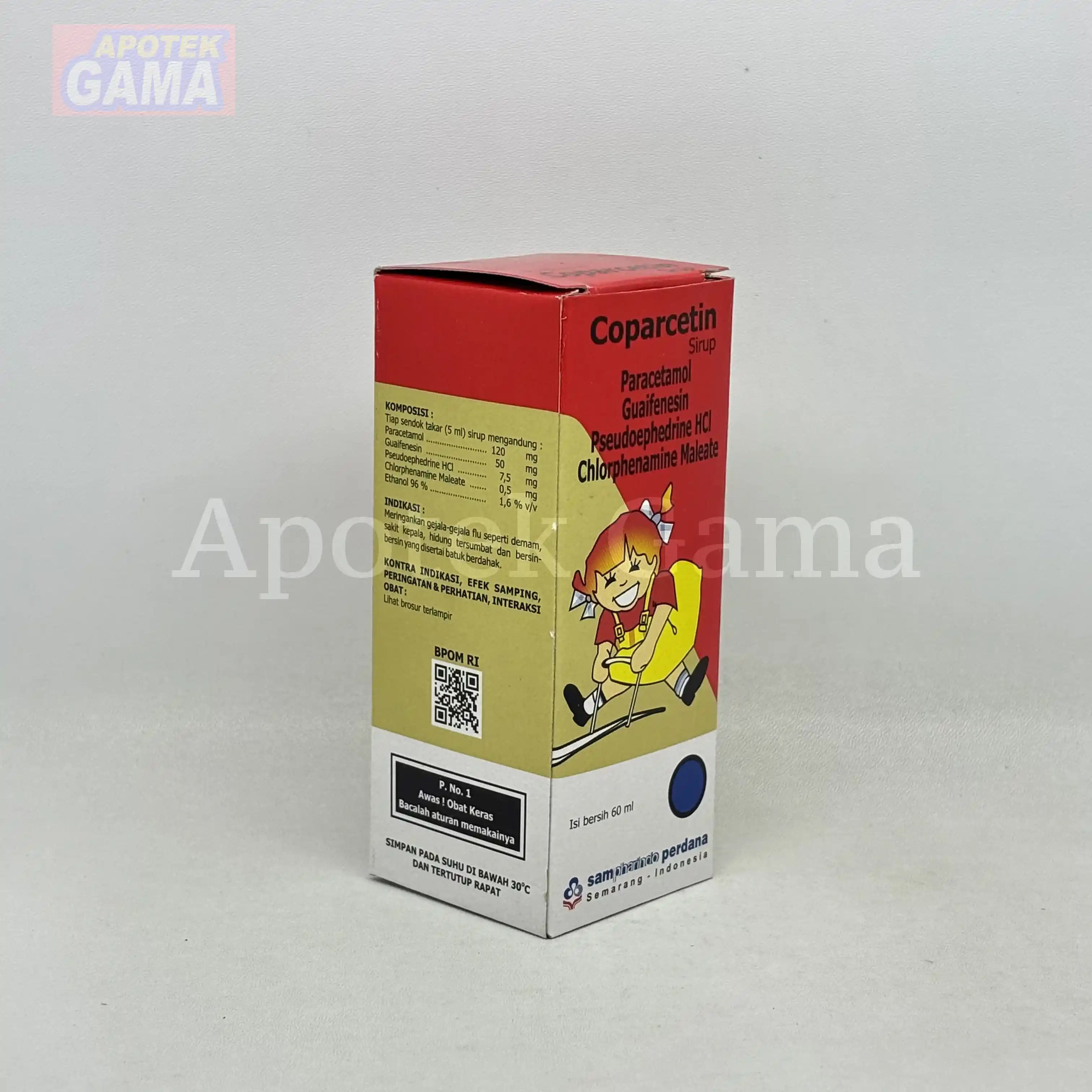 COPARCETIN SYR 60ML 2