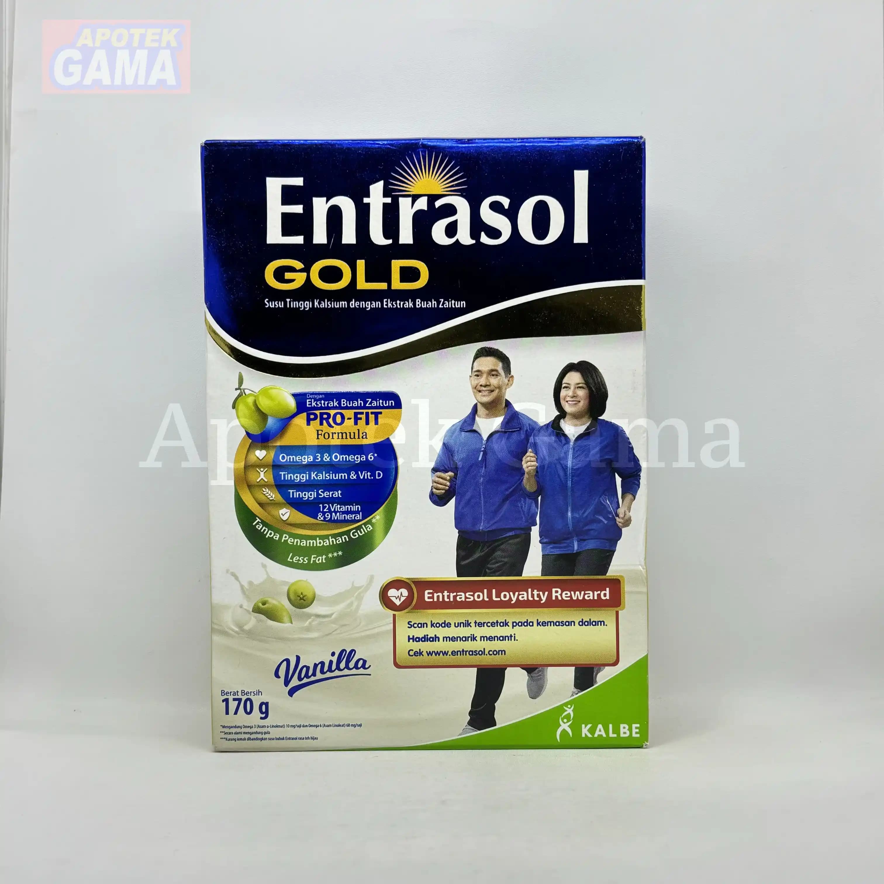 ENTRASOL GOLD VANILA 170 G