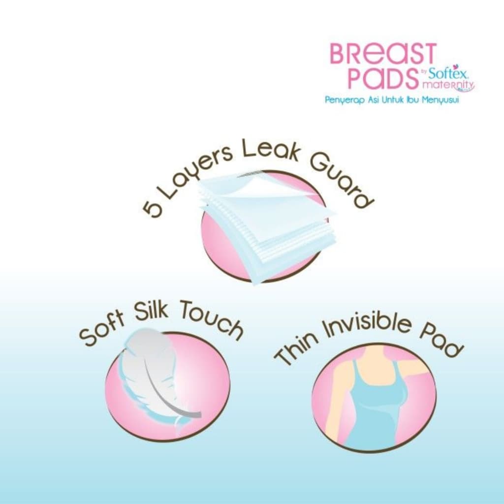 SOFTEX MATERNITY BREAST PAD 50S 16X50 2