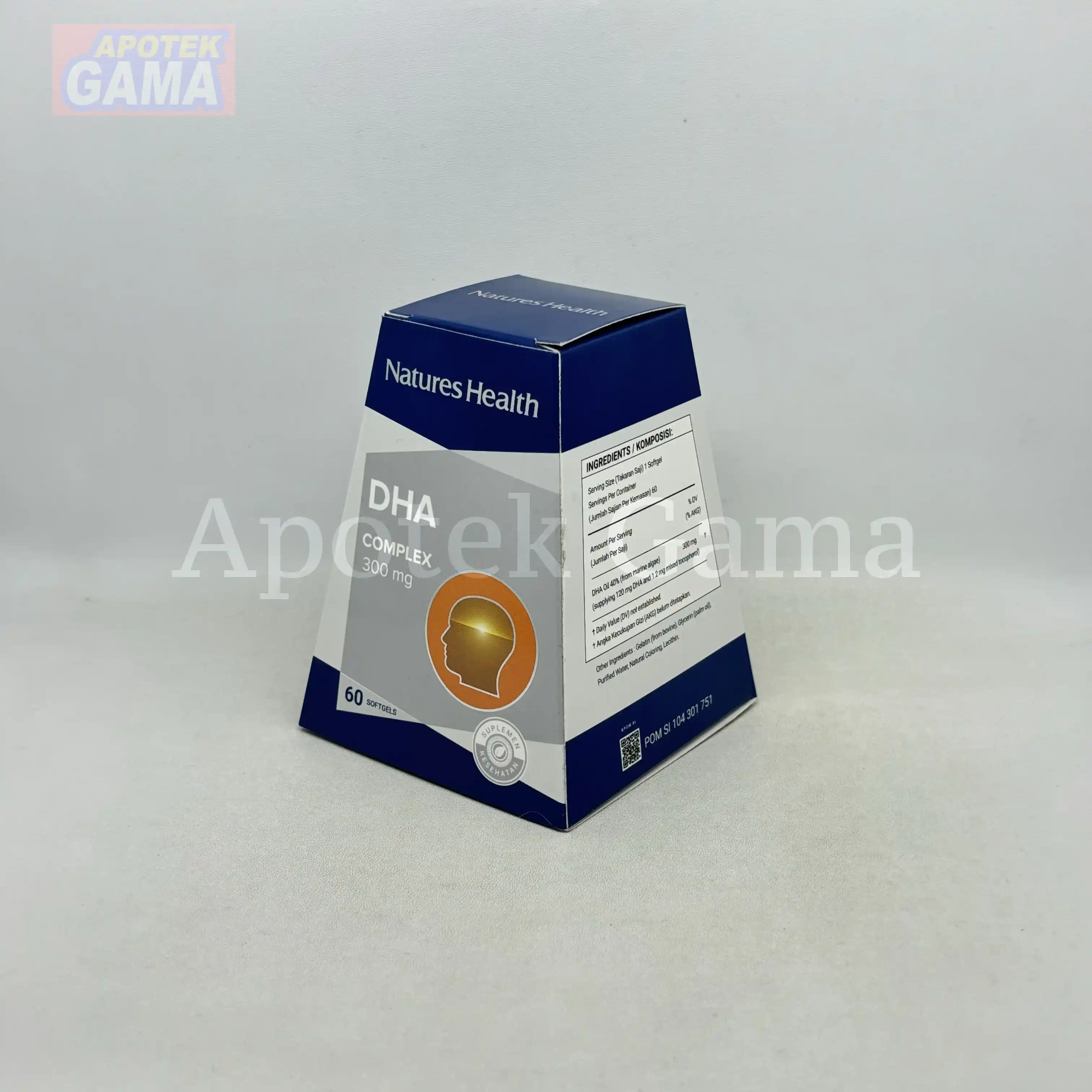 NATURES HEALTH DHA COMPLEX 60S 5