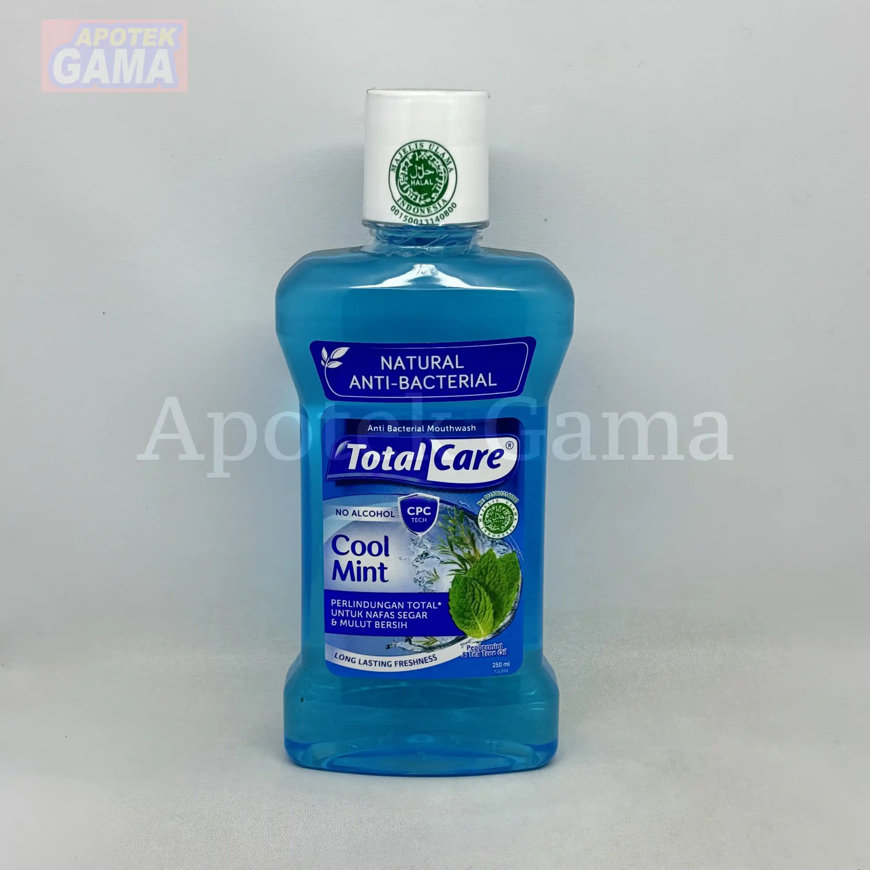 TOTAL CARE MOUTHWASH COOL MINT 250 ML 4