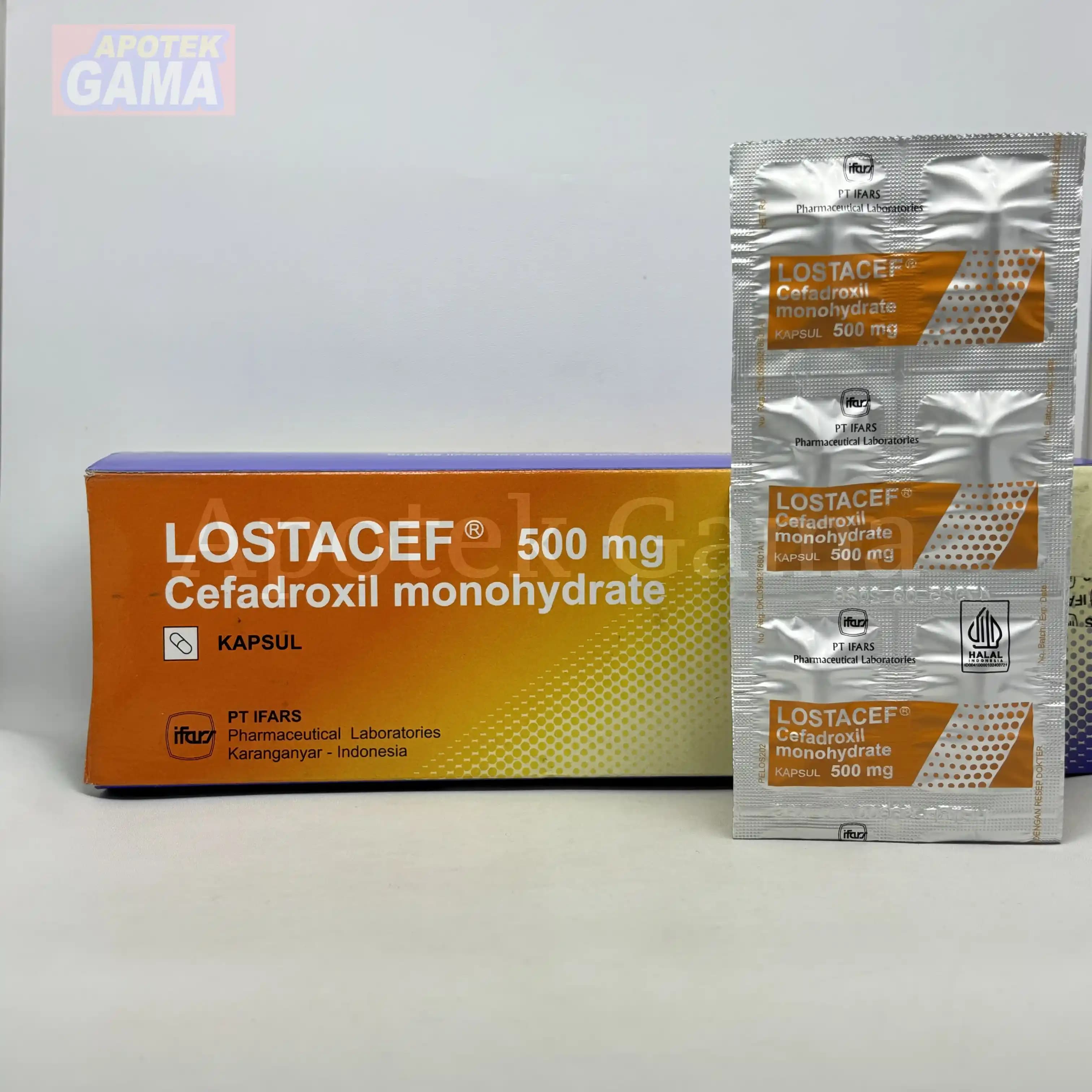 LOSTACEF  500MG/50 KAP 2