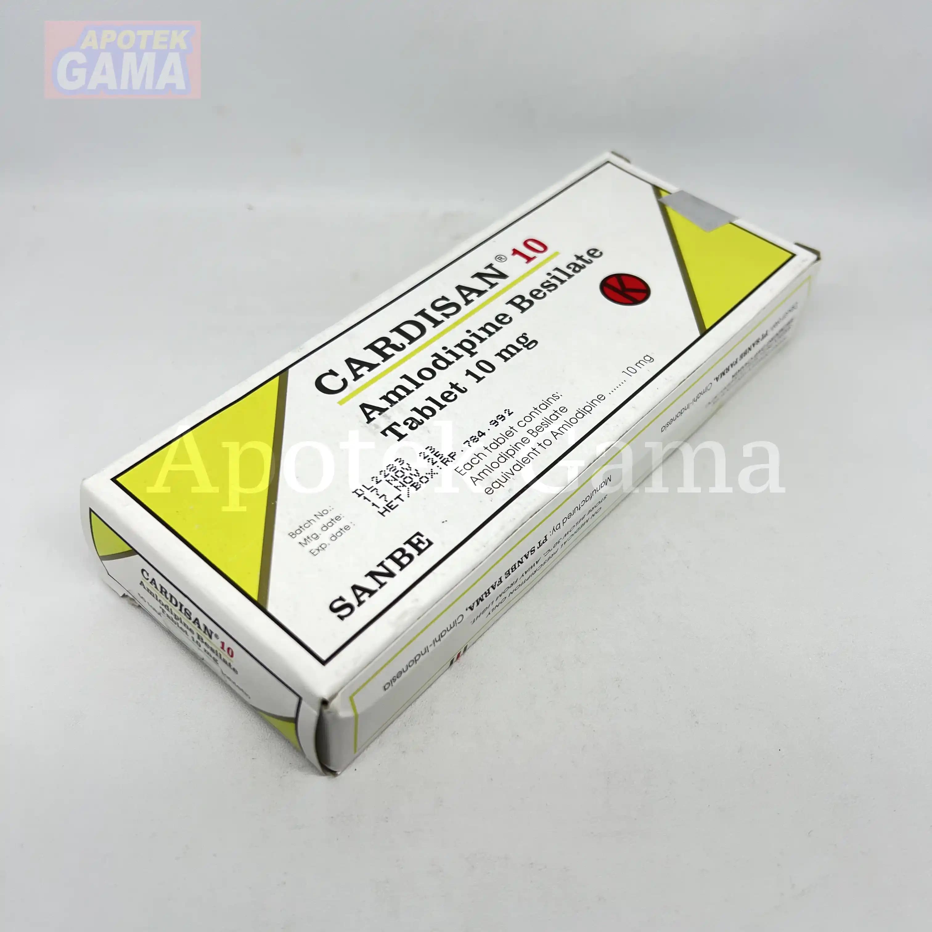 CARDISAN TAB 5 MG 4
