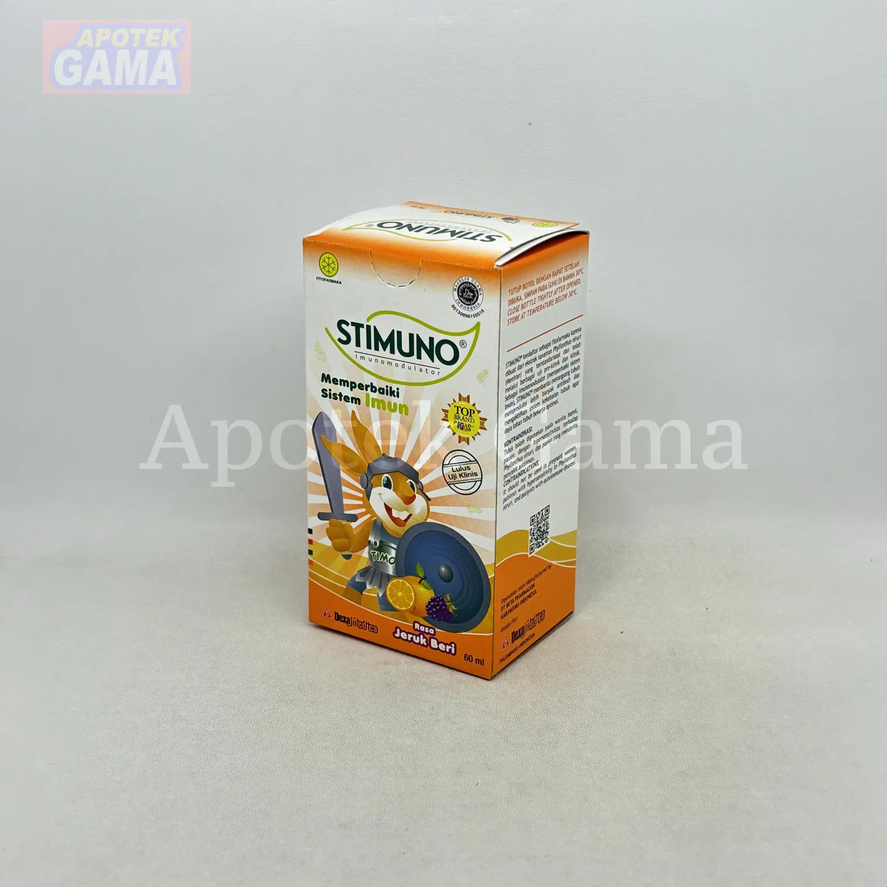 STIMUNO SYR ORANGE BERRY 60ML 2