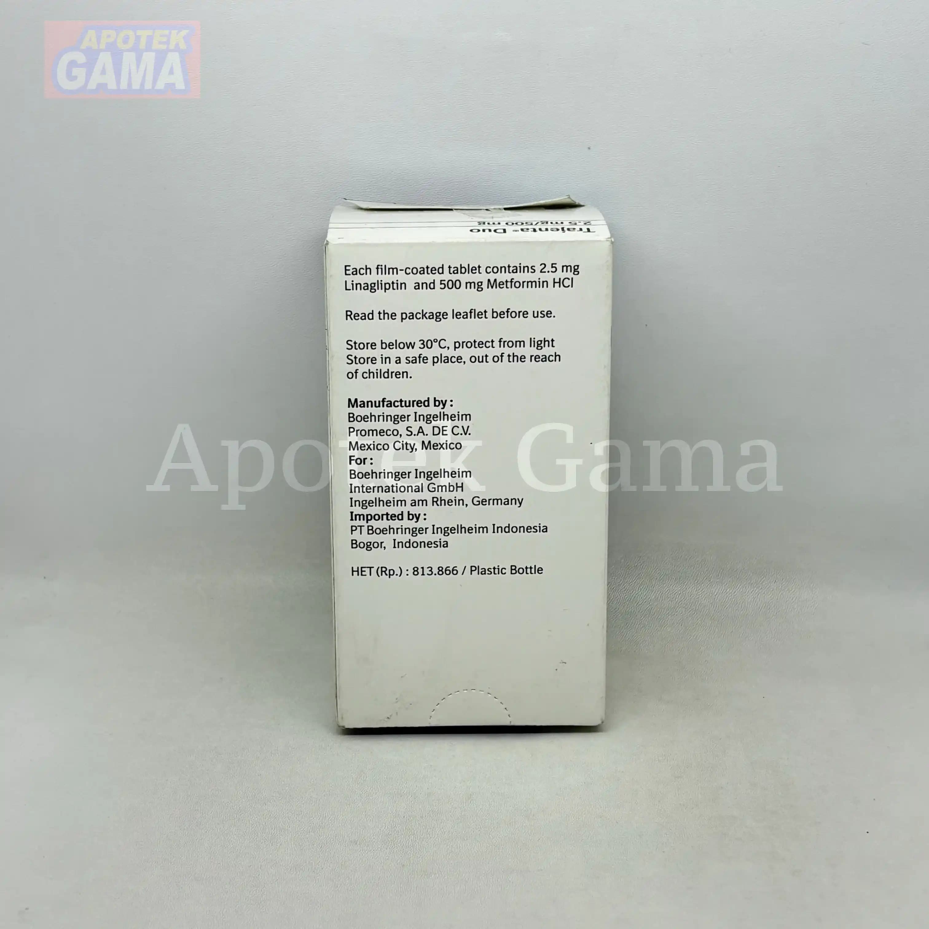 TRAJENTA DUO 2,5 MG/500MG 5