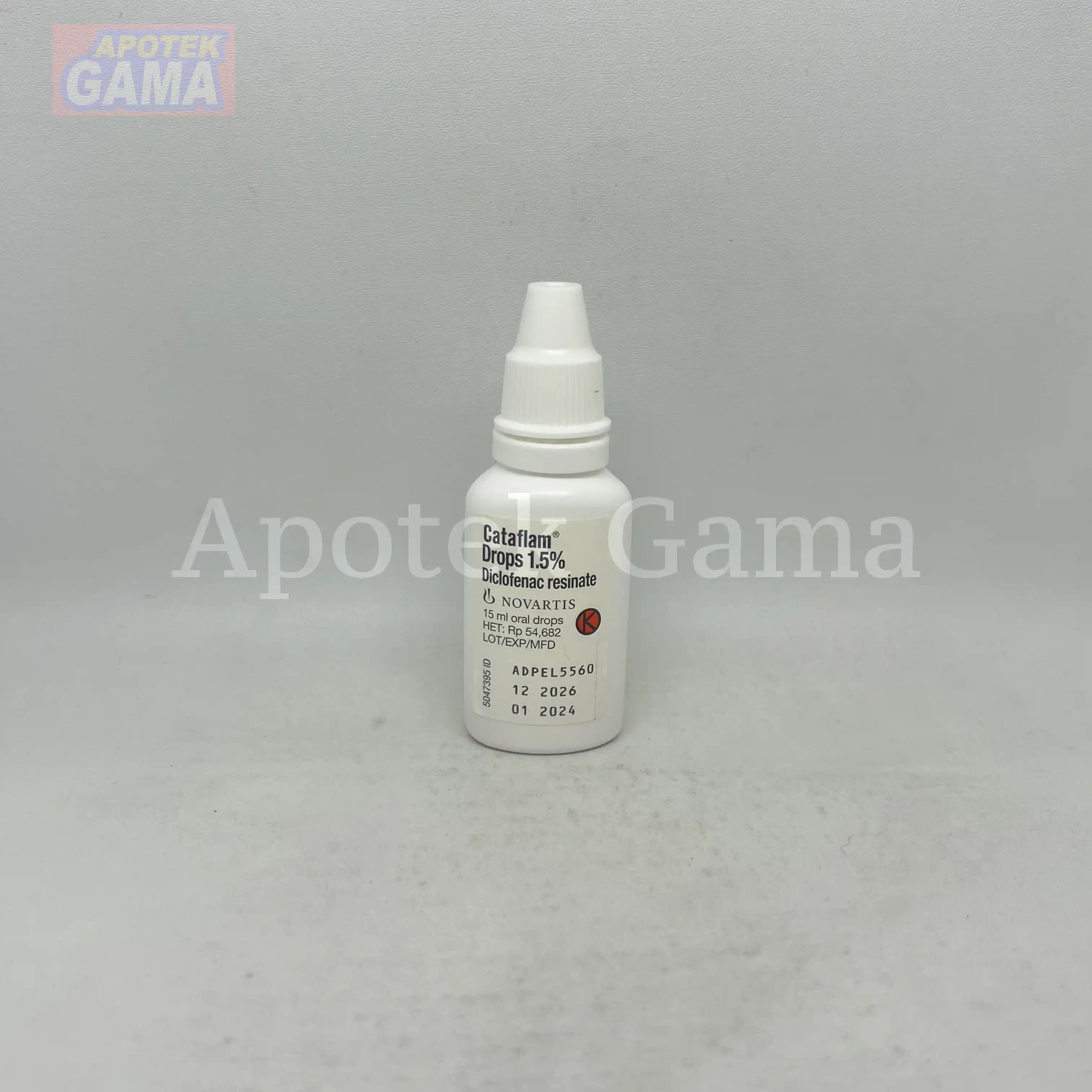 CATAFLAM DROPS 15 ML 4