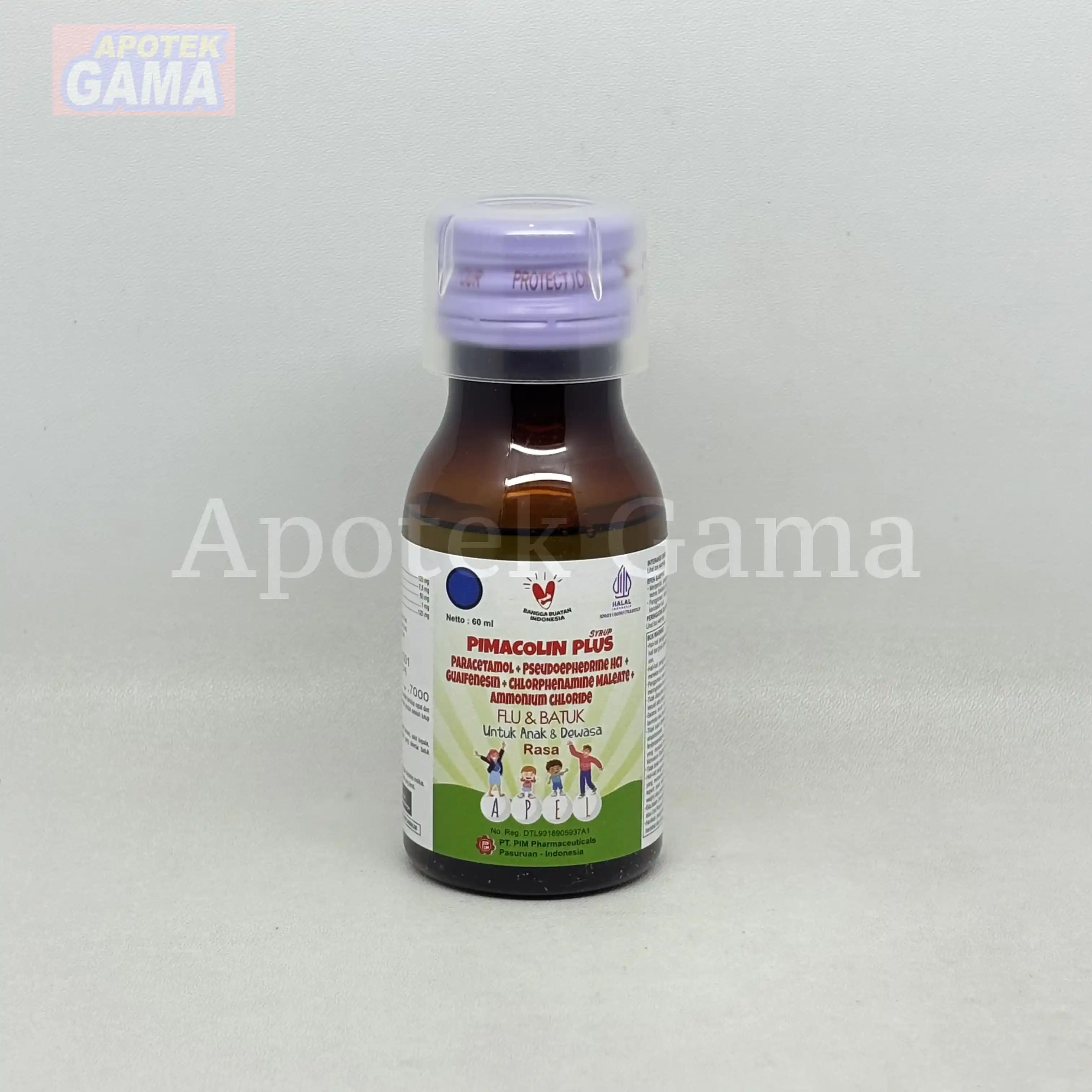 PIMACOLIN SYR 60 ML APPLE 2