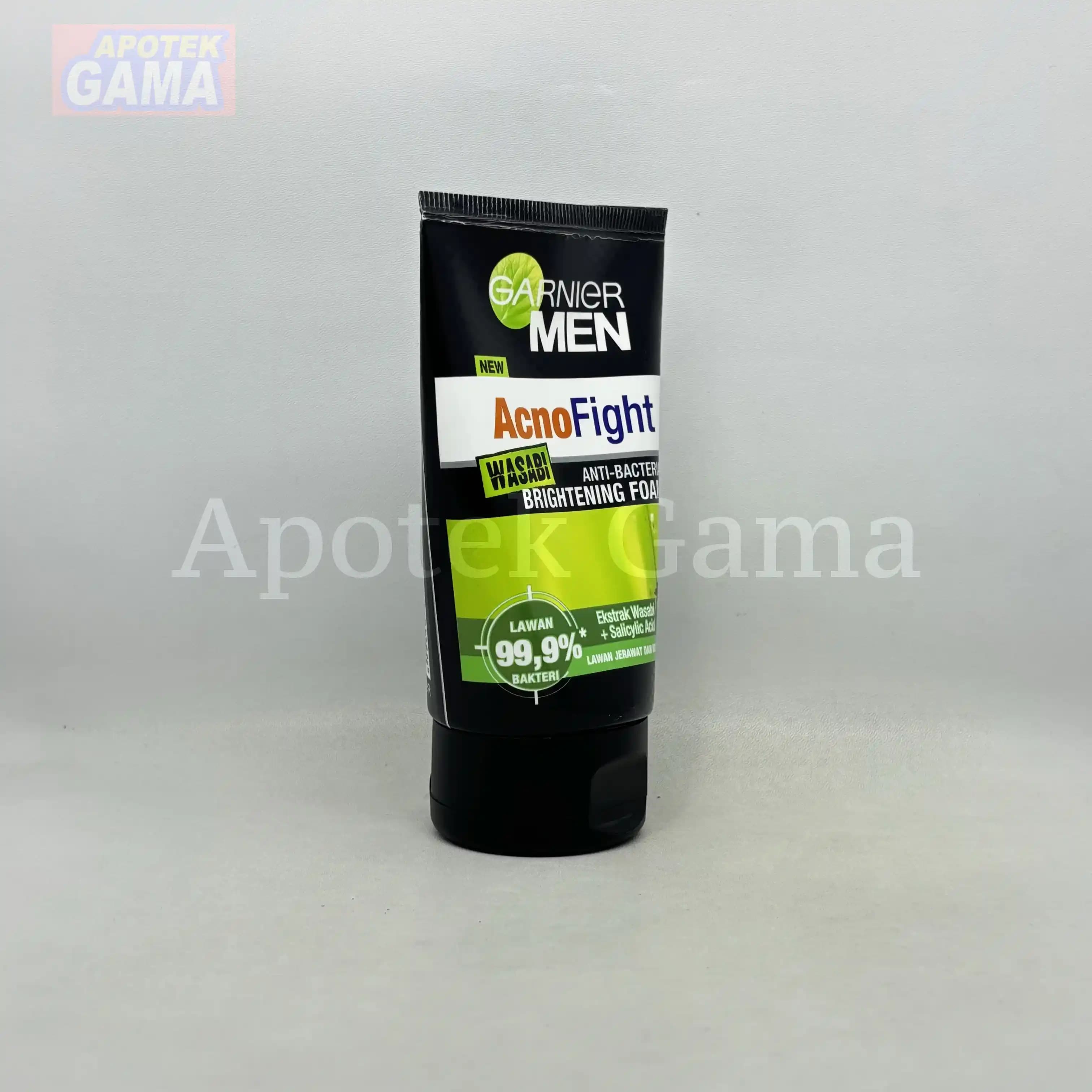 GARNIER MEN ACNO FIGHT WASABI FOAM 100 ML 3