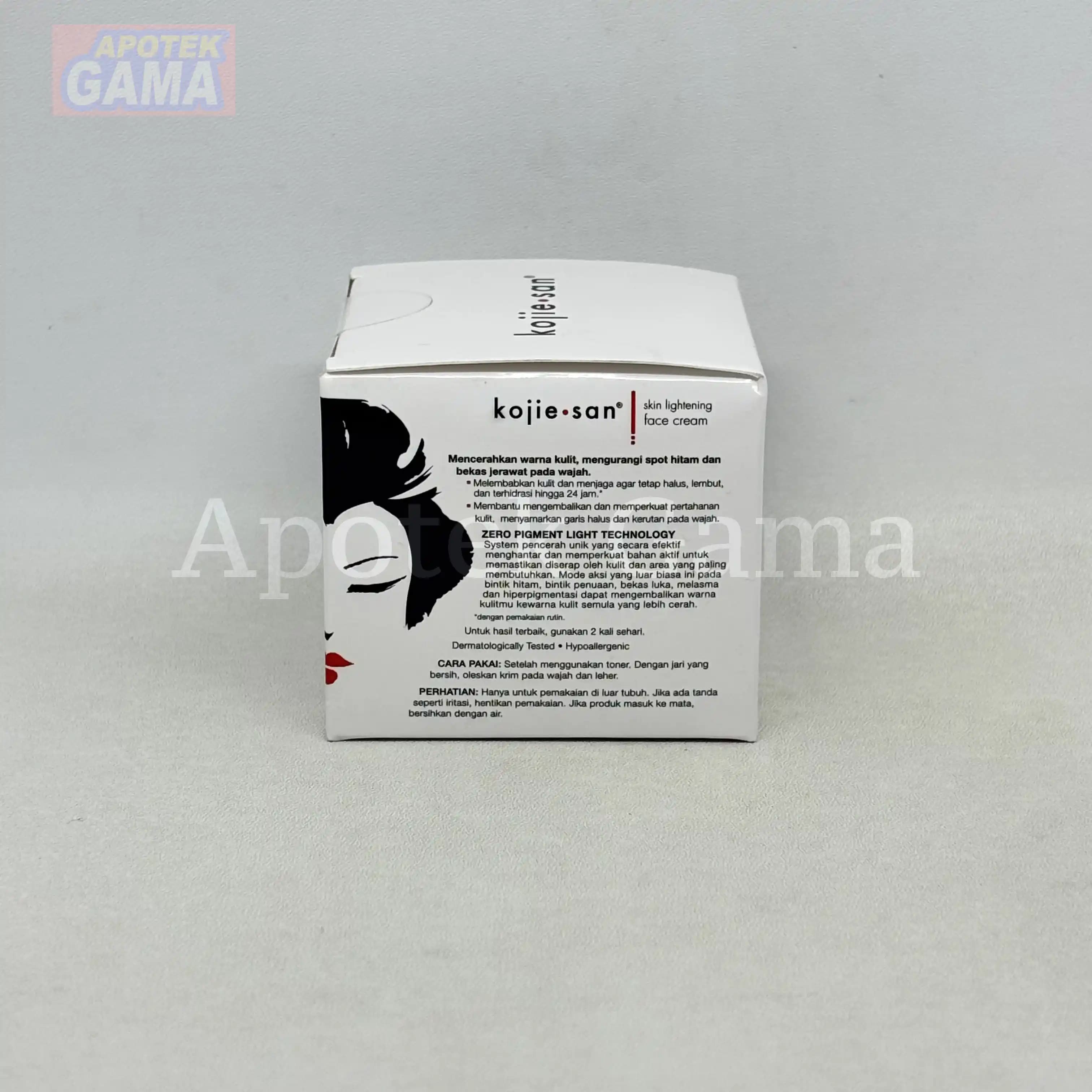 KOJIE SAN FACE LIGHTENING CREAM 30 G 4
