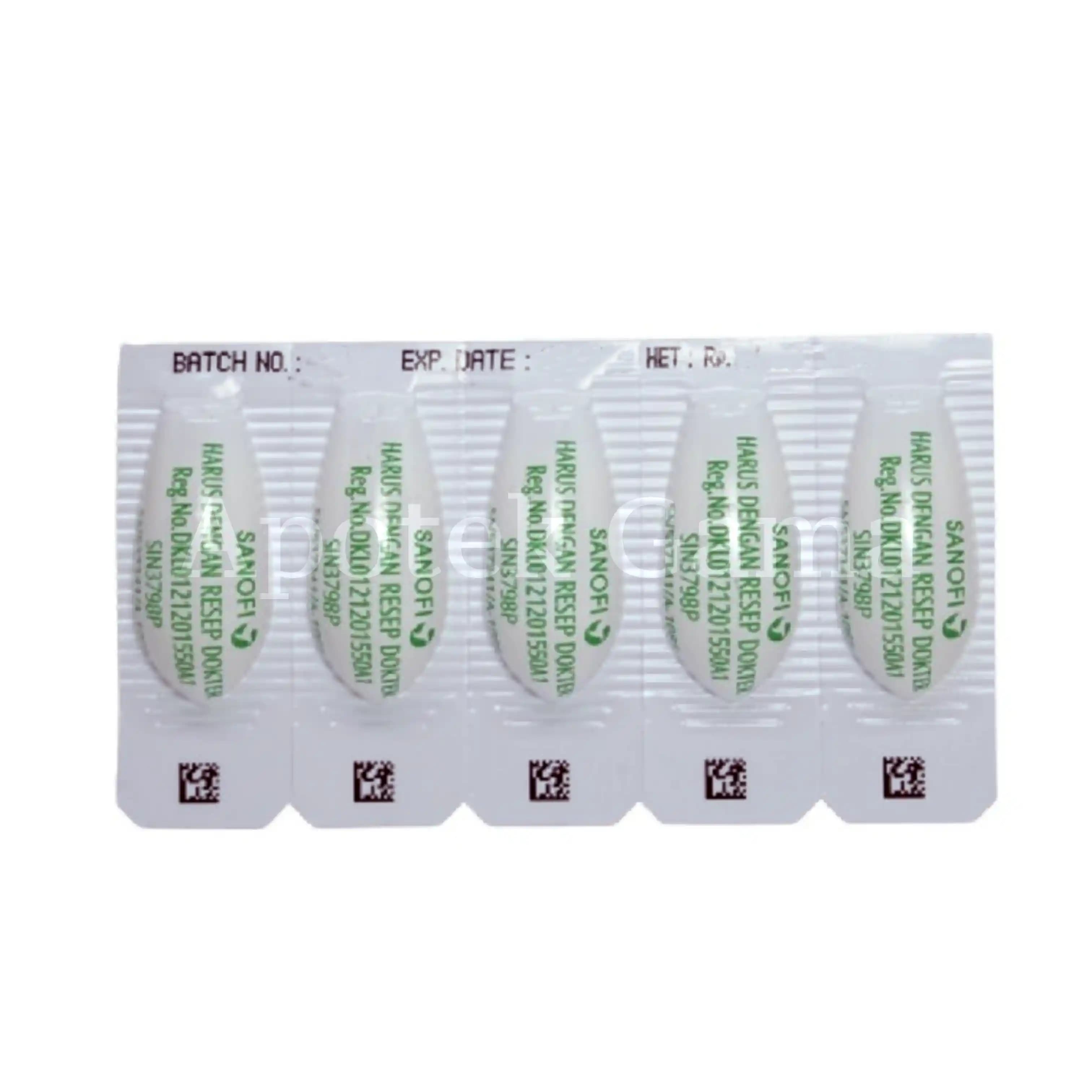 FLAGYL SUPP 0.5 GR
